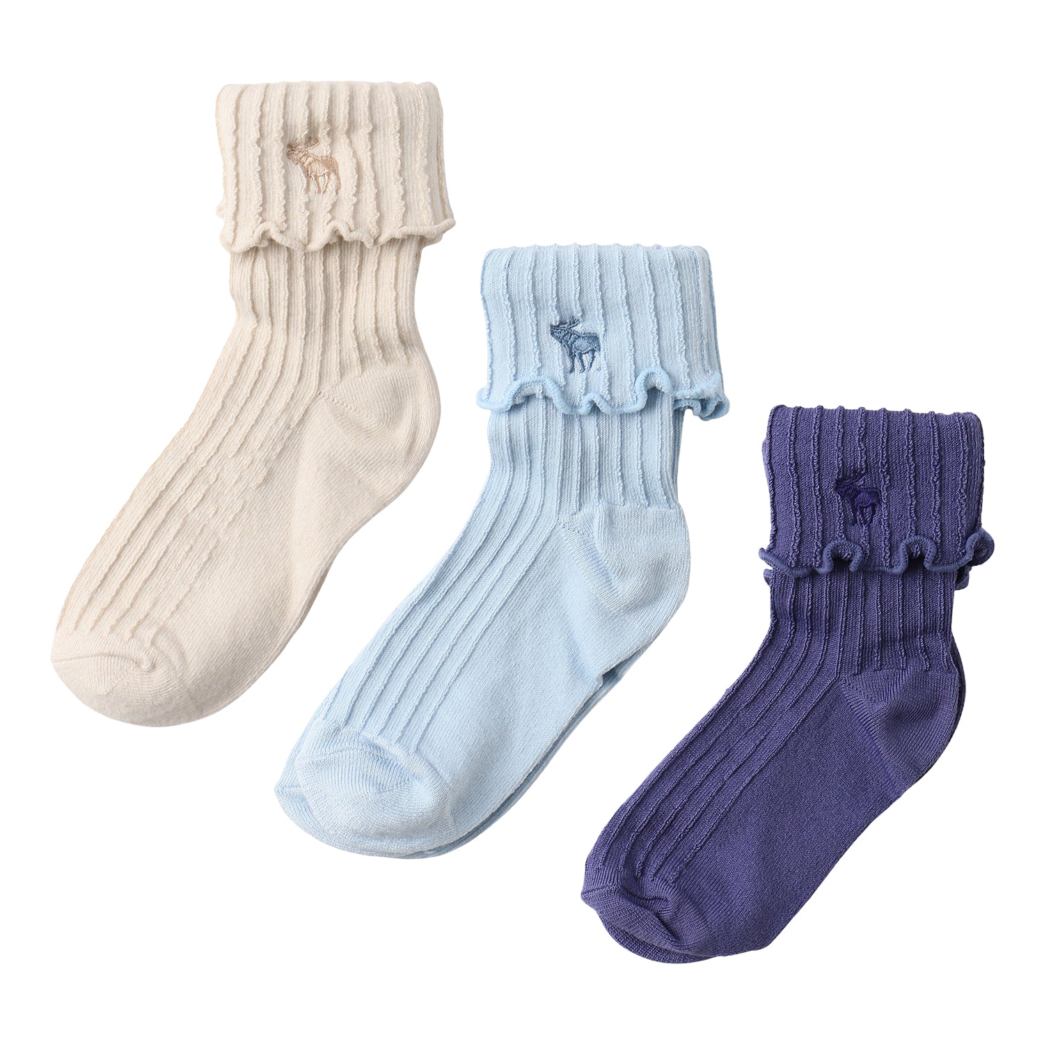 ソックス(21-25cm) A&F(アバクロンビー&フィッチ) AFHG FOLD