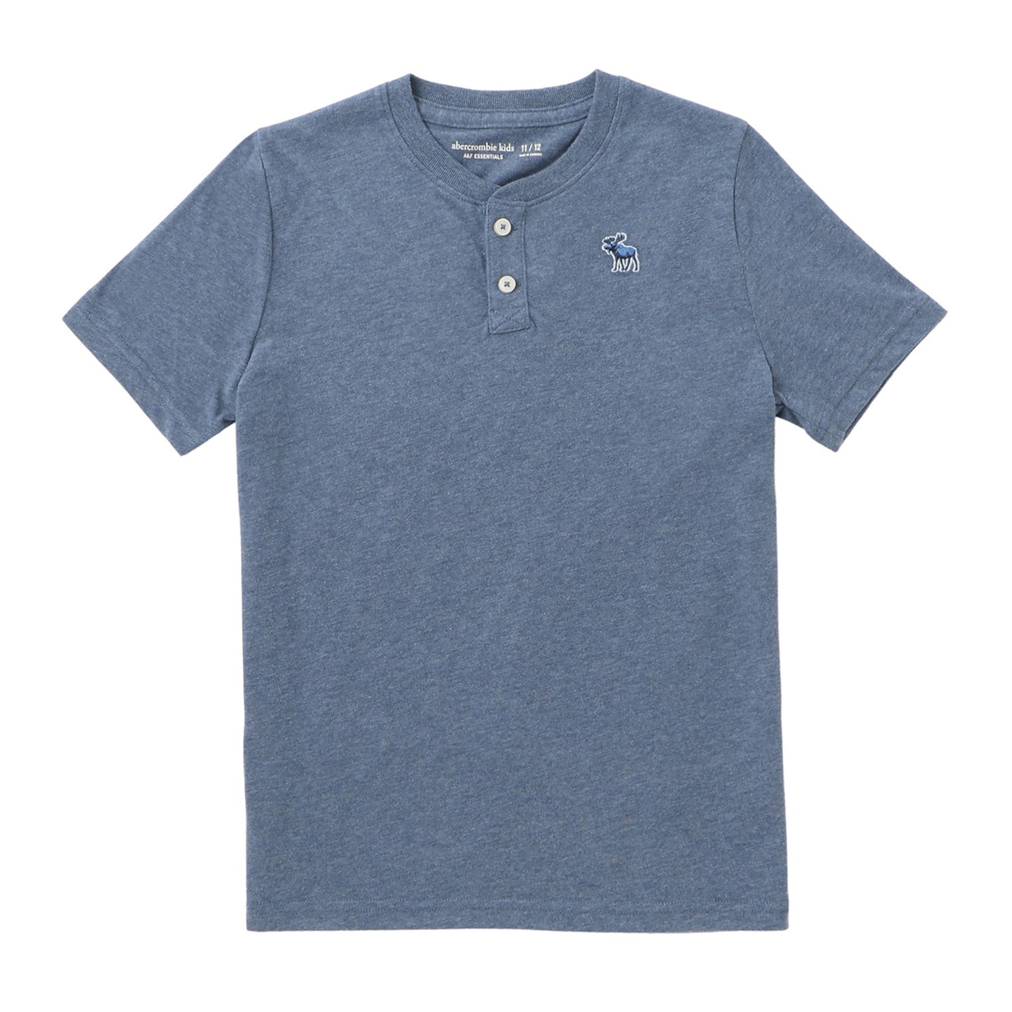 【110-170cm】 Tシャツ A&F(アバクロンビー&フィッチ) AFB ESSENTIAL HENLEY TEE