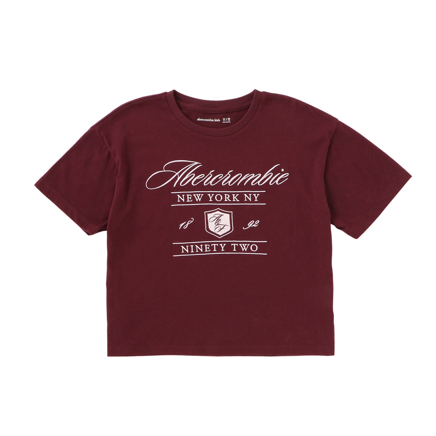 【110-170cm】 Tシャツ A&F(アバクロンビー&フィッチ) AFG ANF CREST BOXY TEE