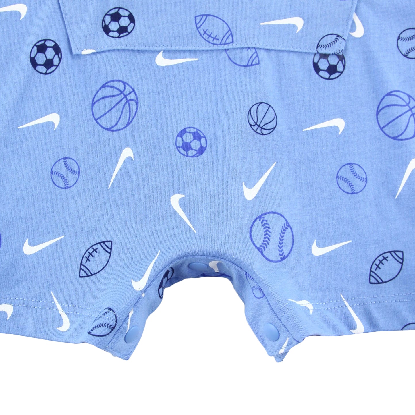 ベビー(55-70cm) ロンパース NIKE(ナイキ) NKN AOP SPORTSBAKK ROMPER