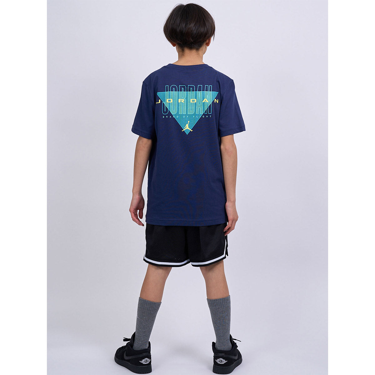 ジュニア(130-170cm) Tシャツ JORDAN(ジョーダン) JDB TRIANGLE OFFENSE SS TEE