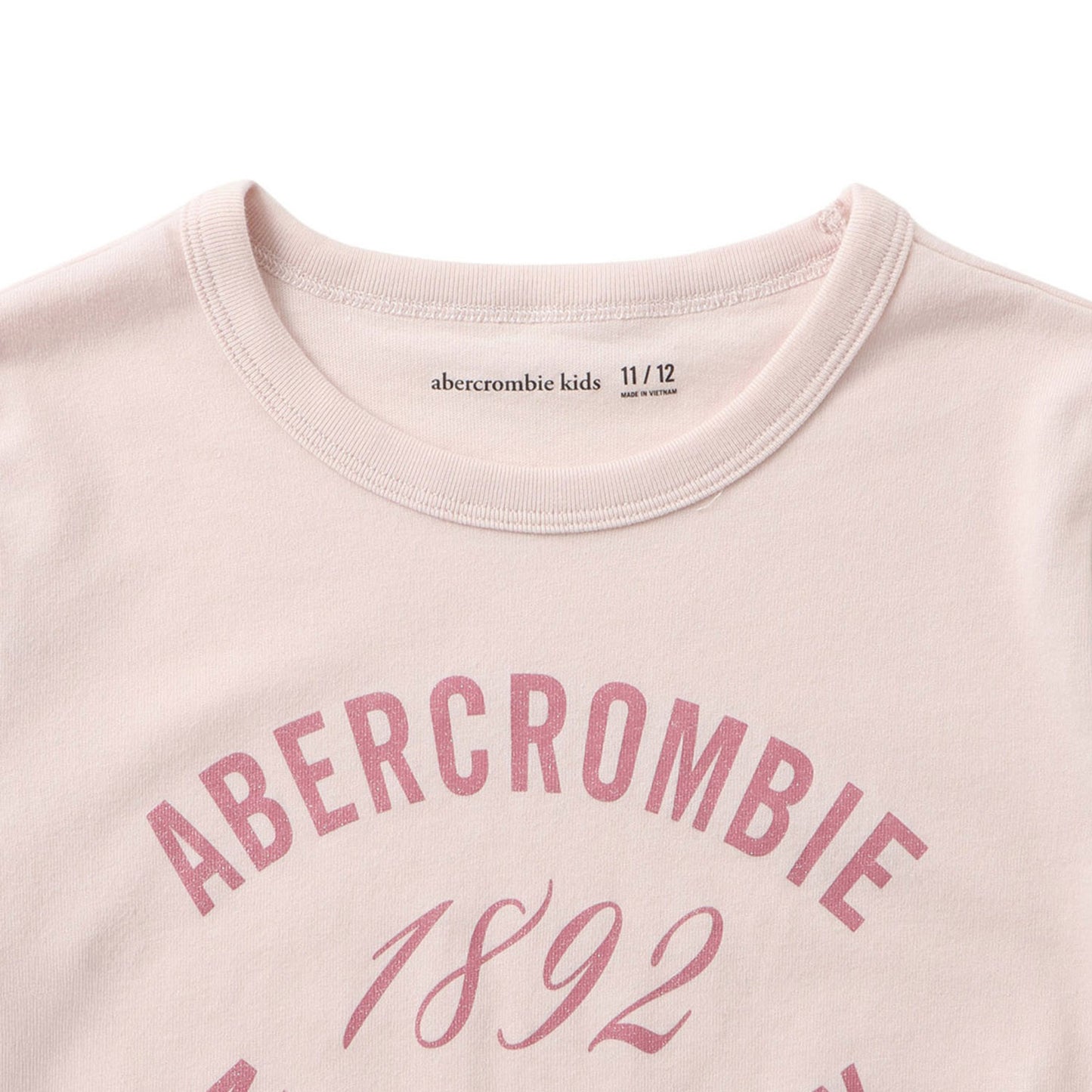 【110-170cm】 Tシャツ A&F(アバクロンビー&フィッチ) AFG ANF 1892 RUCHED TEE