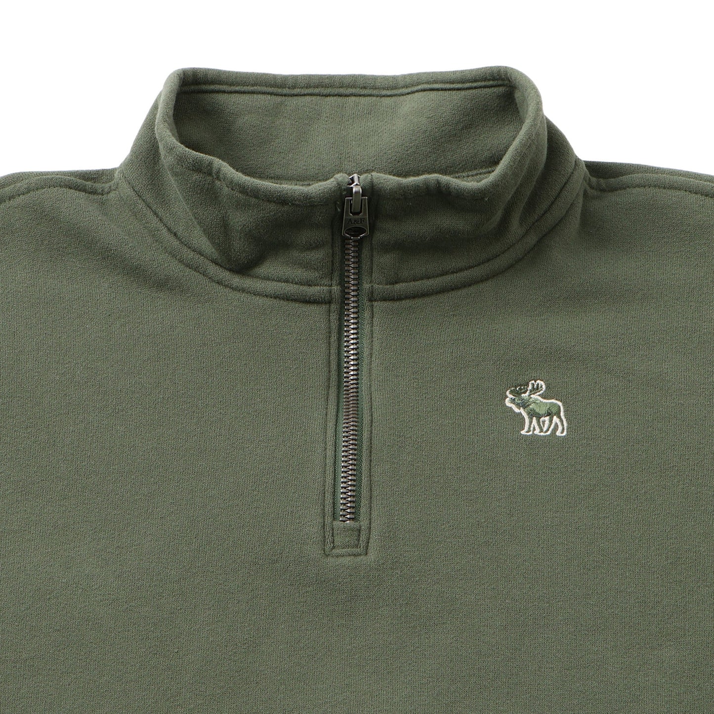 【110-170cm】 トレーナー/パーカー A&F(アバクロンビー&フィッチ) AFB ESSENTIAL 1/4 ZIP MOCK NEC