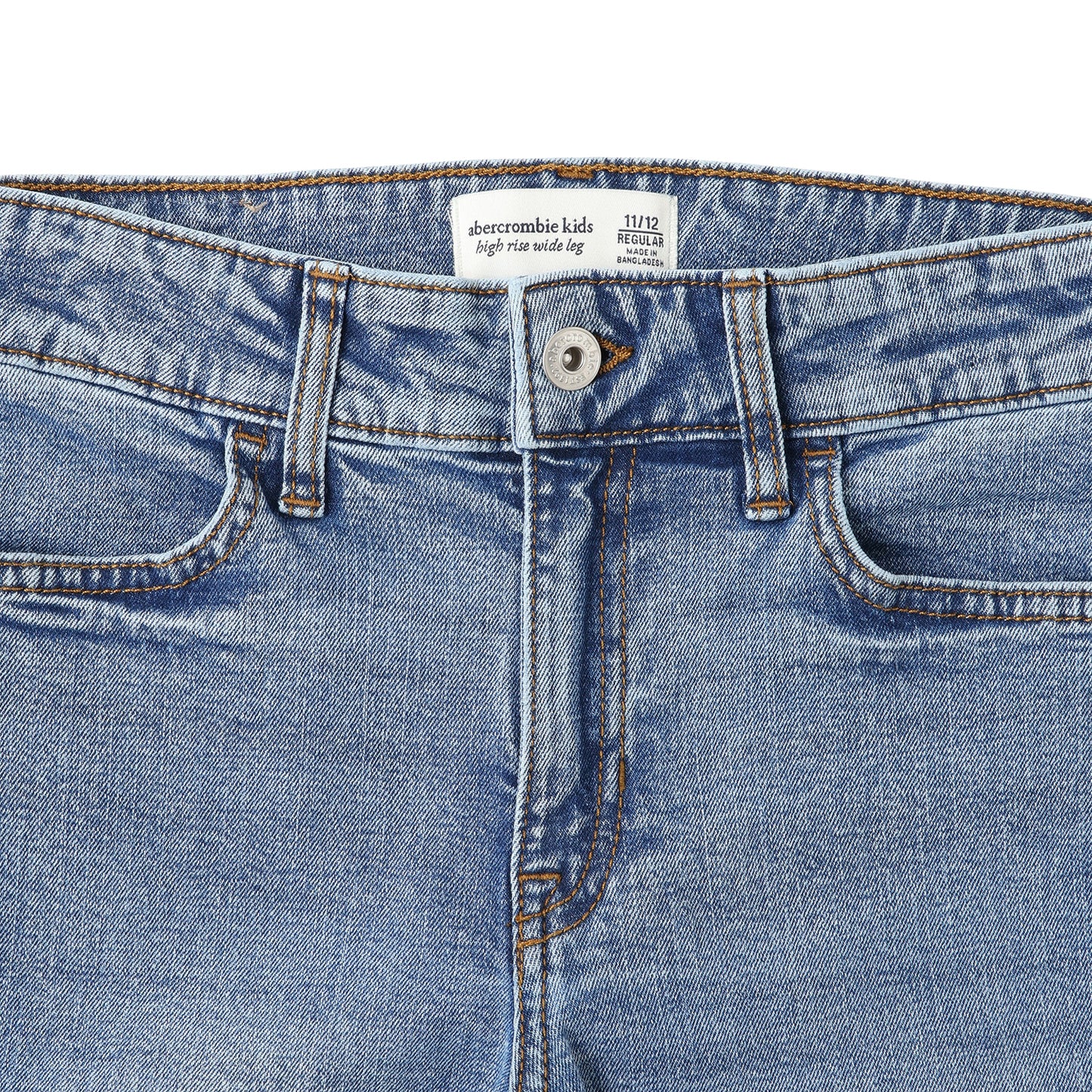 【110-170cm】 パンツ A&F(アバクロンビー&フィッチ) AFG HIGH RISE WIDE LEG JEANS