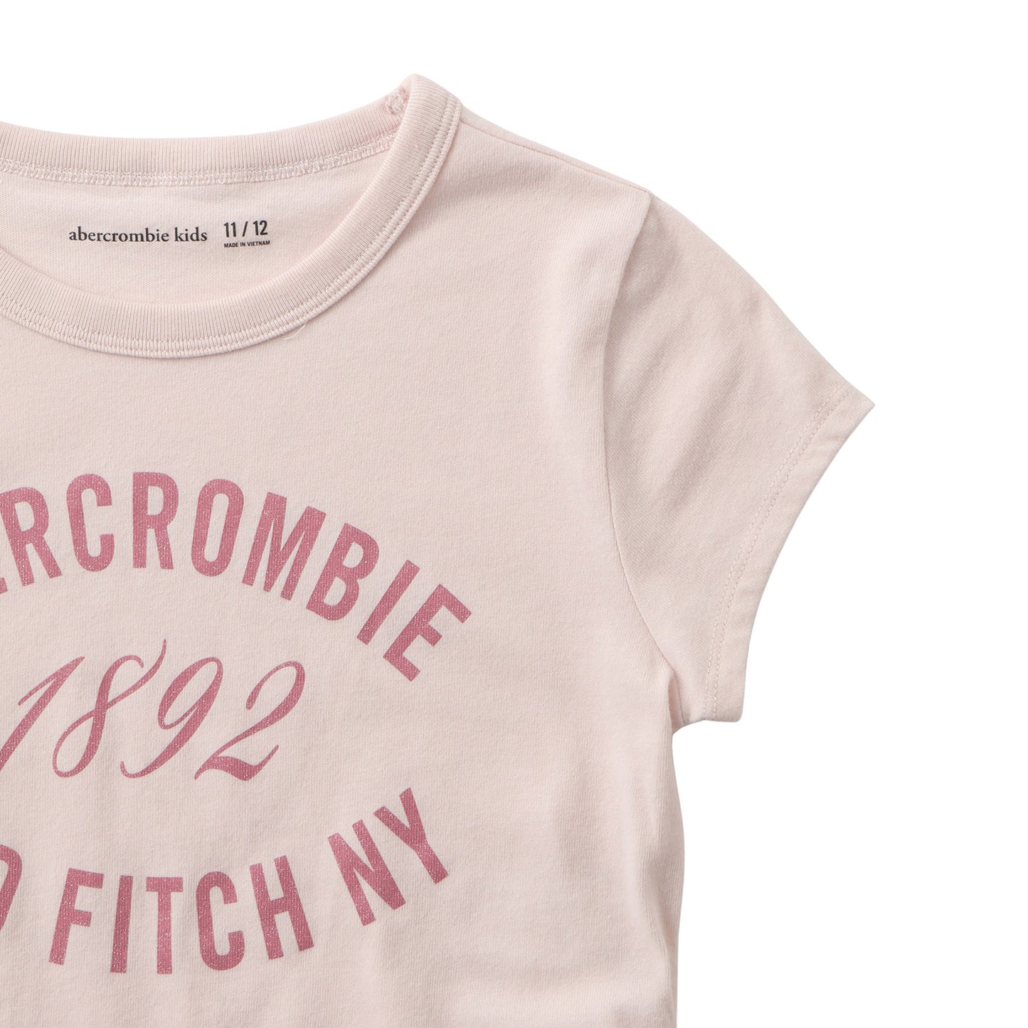 【110-170cm】 Tシャツ A&F(アバクロンビー&フィッチ) AFG ANF 1892 RUCHED TEE