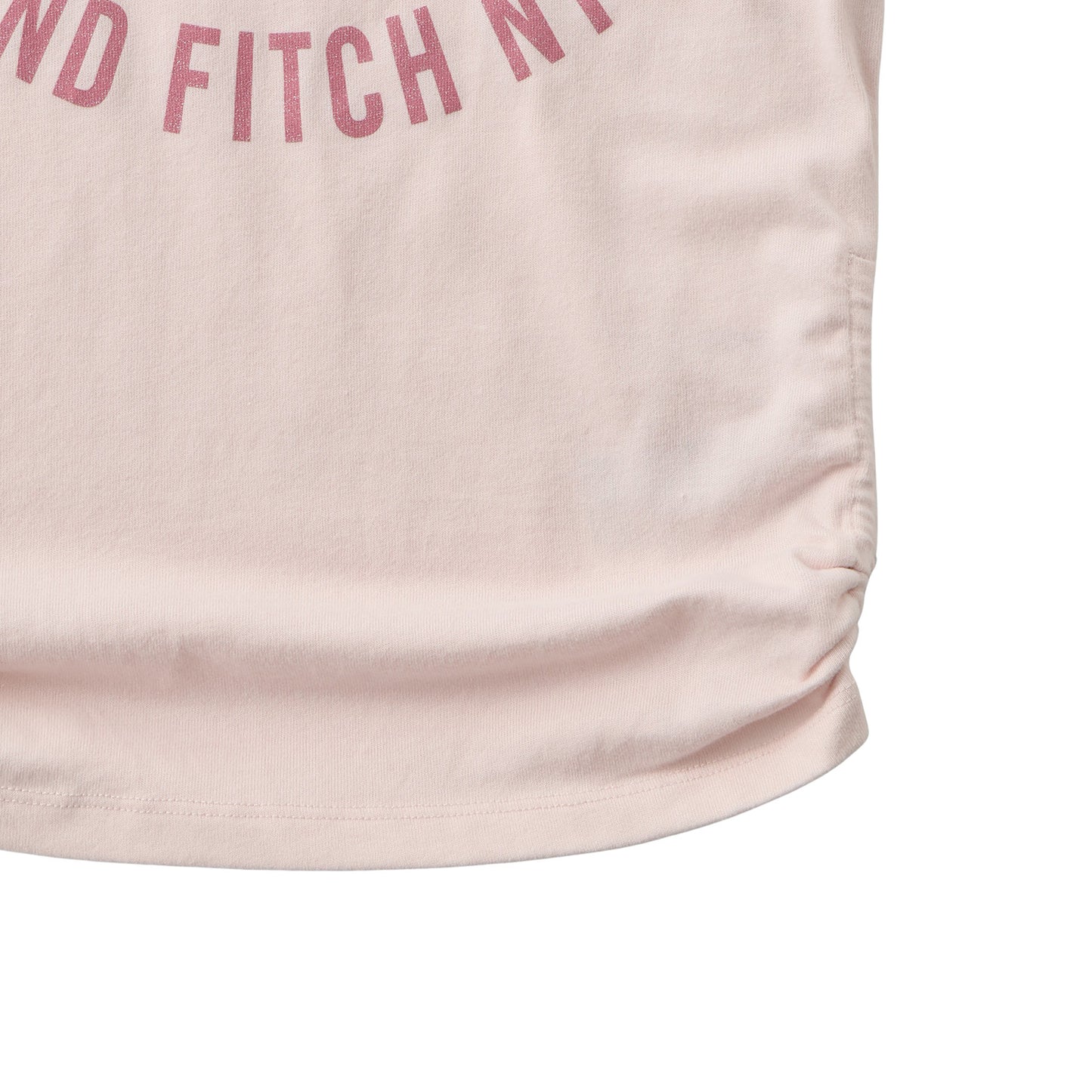 【110-170cm】 Tシャツ A&F(アバクロンビー&フィッチ) AFG ANF 1892 RUCHED TEE