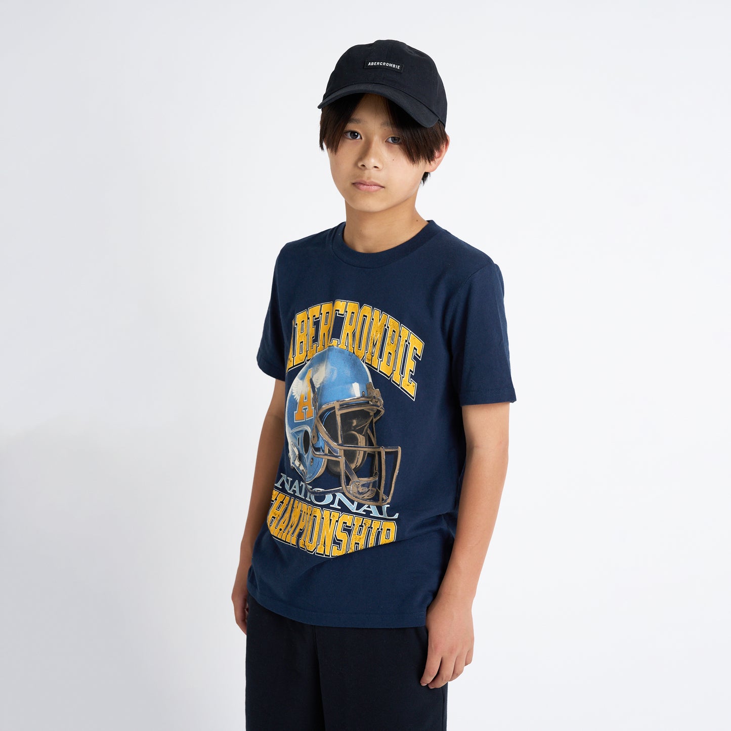 【110-170cm】 Tシャツ A&F(アバクロンビー&フィッチ) AFB CHAMPIONSHIP TEE