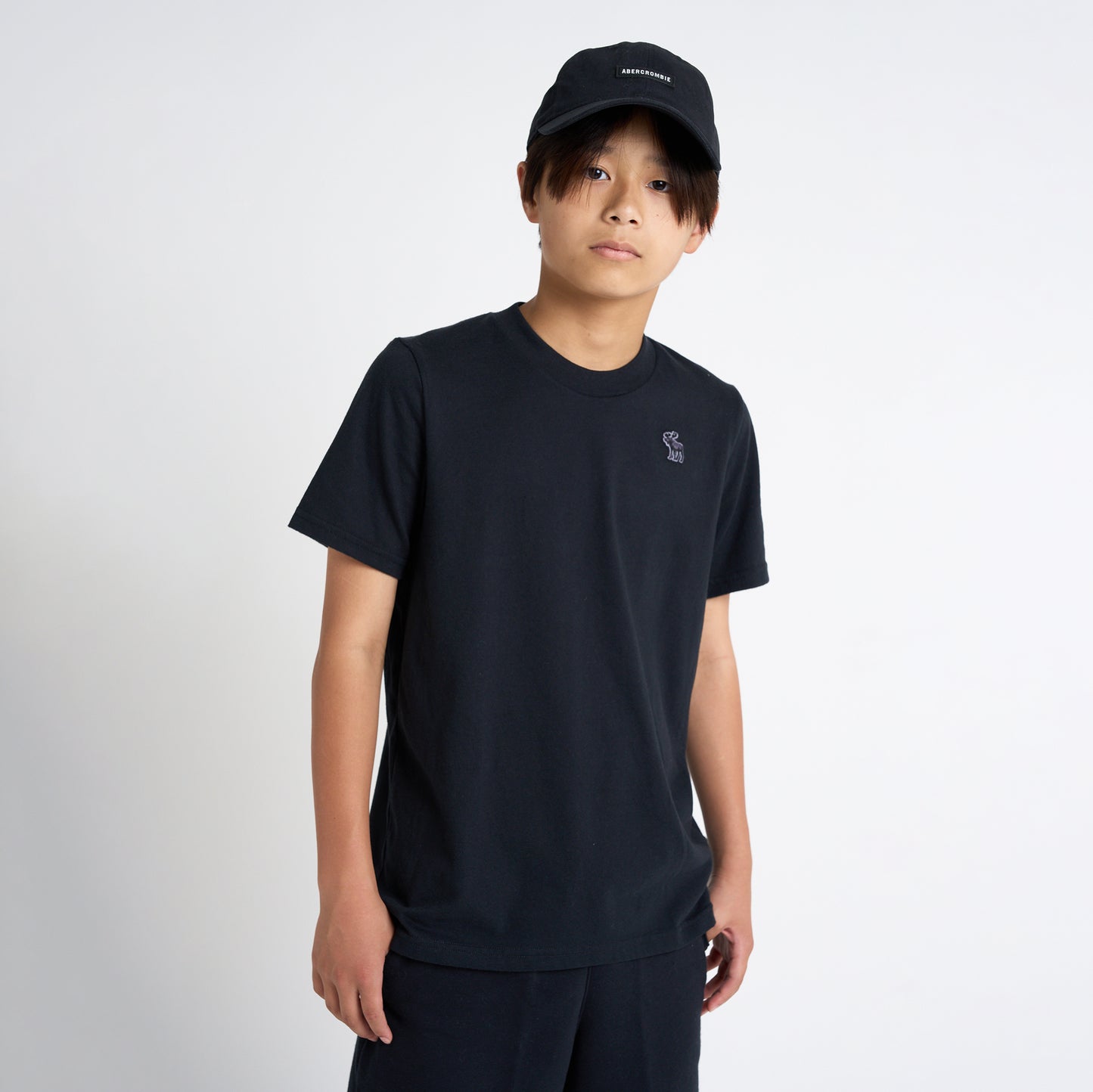 【110-170cm】 Tシャツ A&F(アバクロンビー&フィッチ) AFBSHORT SLEEVE ESSENTIAL TEE
