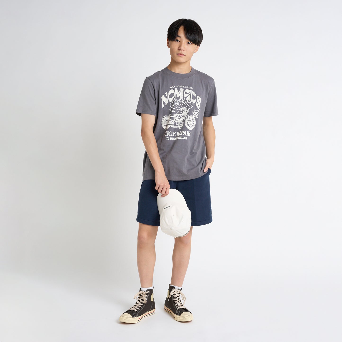 【110-170cm】 Tシャツ A&F(アバクロンビー&フィッチ) AFB NOMAD TEE