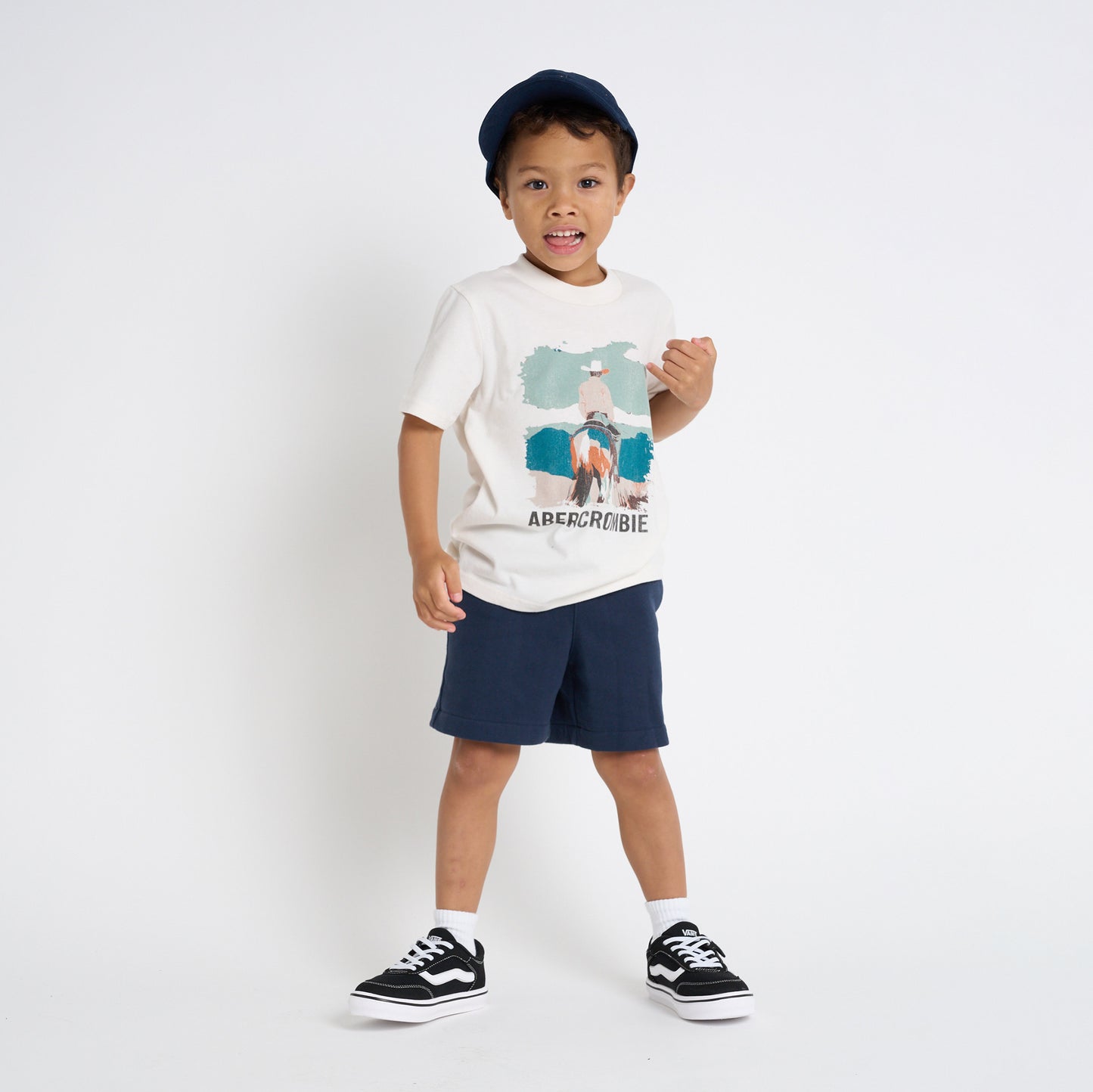 【110-170cm】 Tシャツ A&F(アバクロンビー&フィッチ) AFB BACK TRAIL TEE