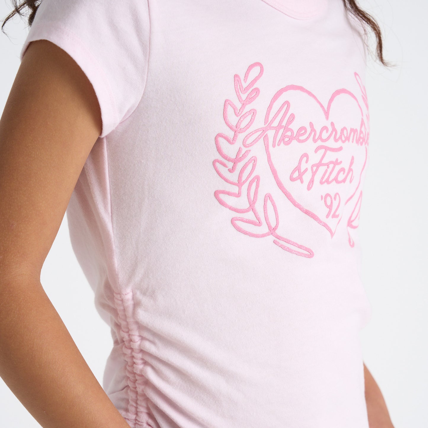 【110-170cm】 Tシャツ A&F(アバクロンビー&フィッチ) AFG ANF LAUREL HEART BABY TEE