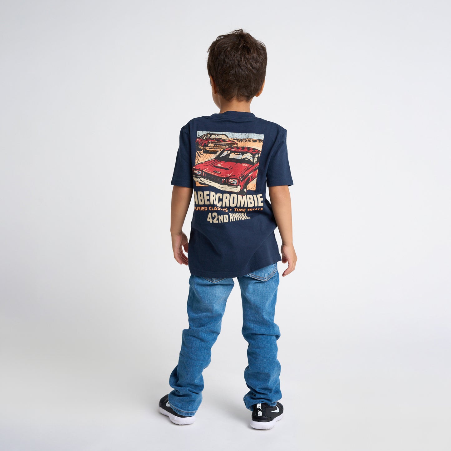 【110-170cm】 Tシャツ A&F(アバクロンビー&フィッチ) AFB ANF CAR SHOW TEE