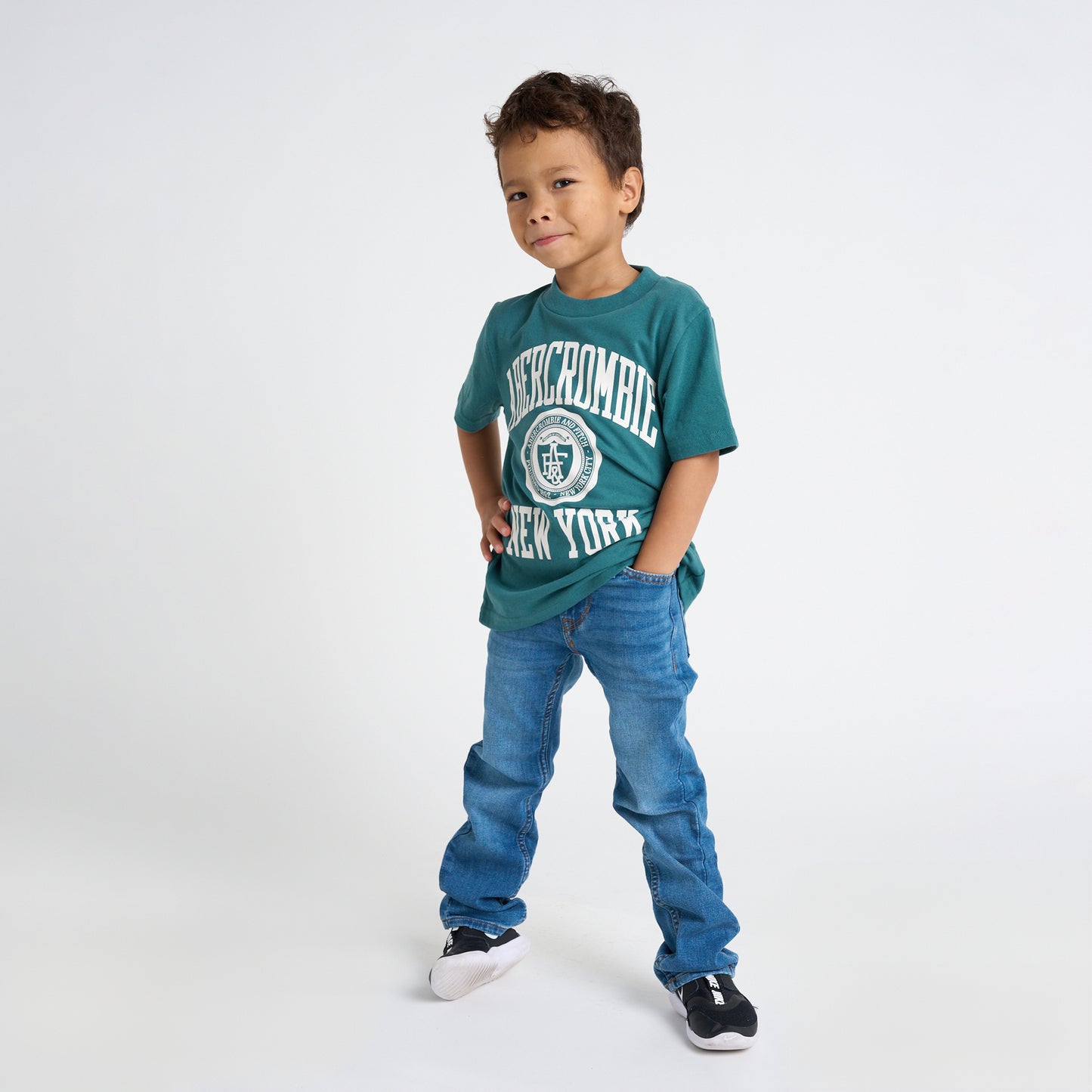 【110-170cm】 Tシャツ A&F(アバクロンビー&フィッチ) AFB IVY LEAGUE TEE