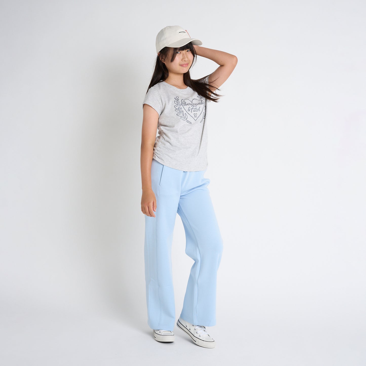 【110-170cm】 パンツ A&F(アバクロンビー&フィッチ) AFG YPB NEOKNIT WIDE LEG