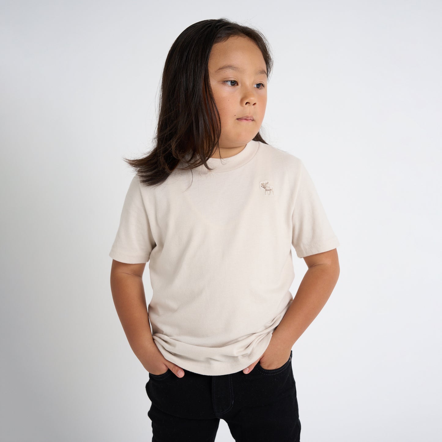 【110-170cm】 Tシャツ A&F(アバクロンビー&フィッチ) AFBSHORT SLEEVE ESSENTIAL TEE
