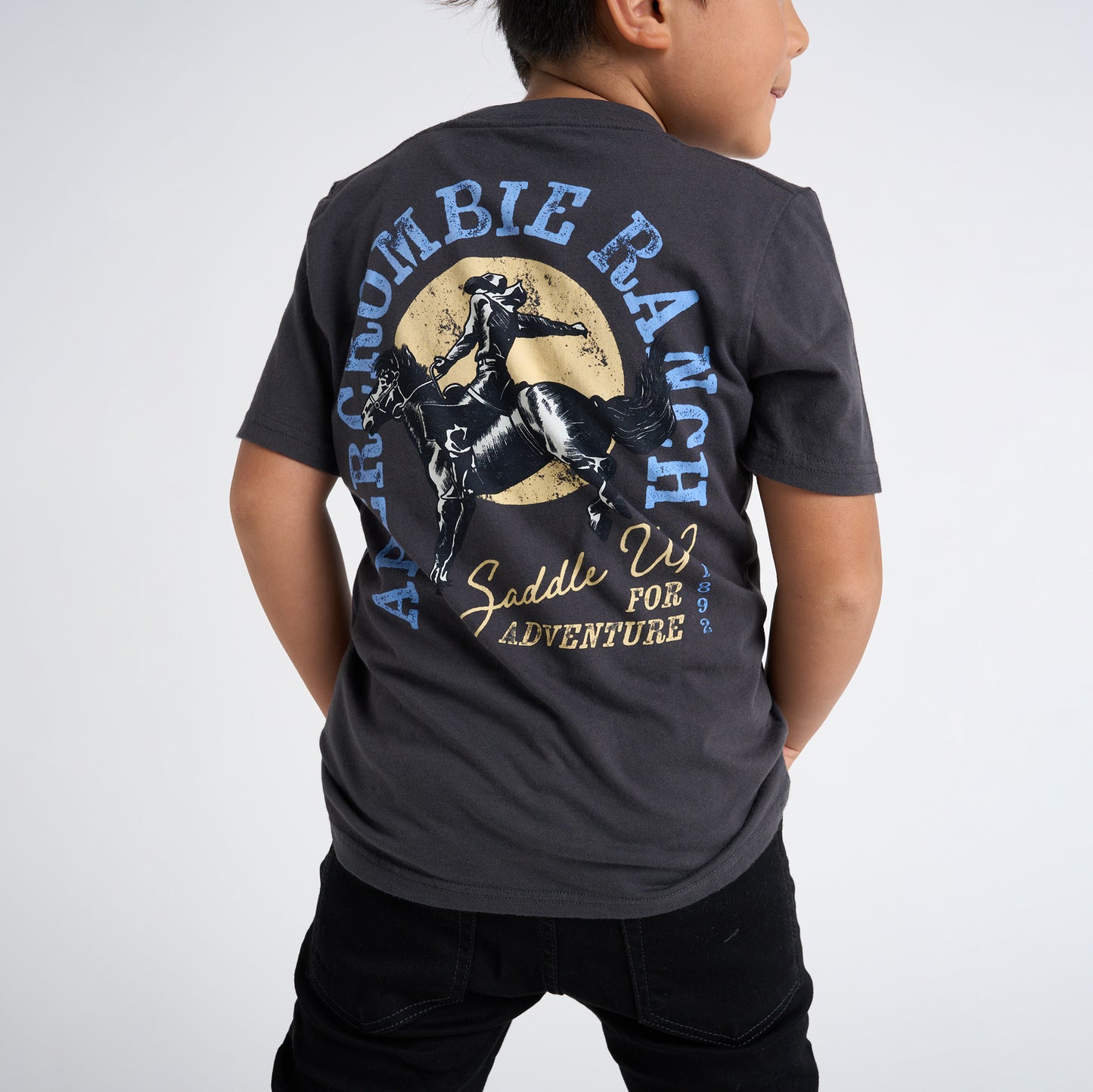 【110-170cm】 Tシャツ A&F(アバクロンビー&フィッチ) AFB GIDDY UP TEE