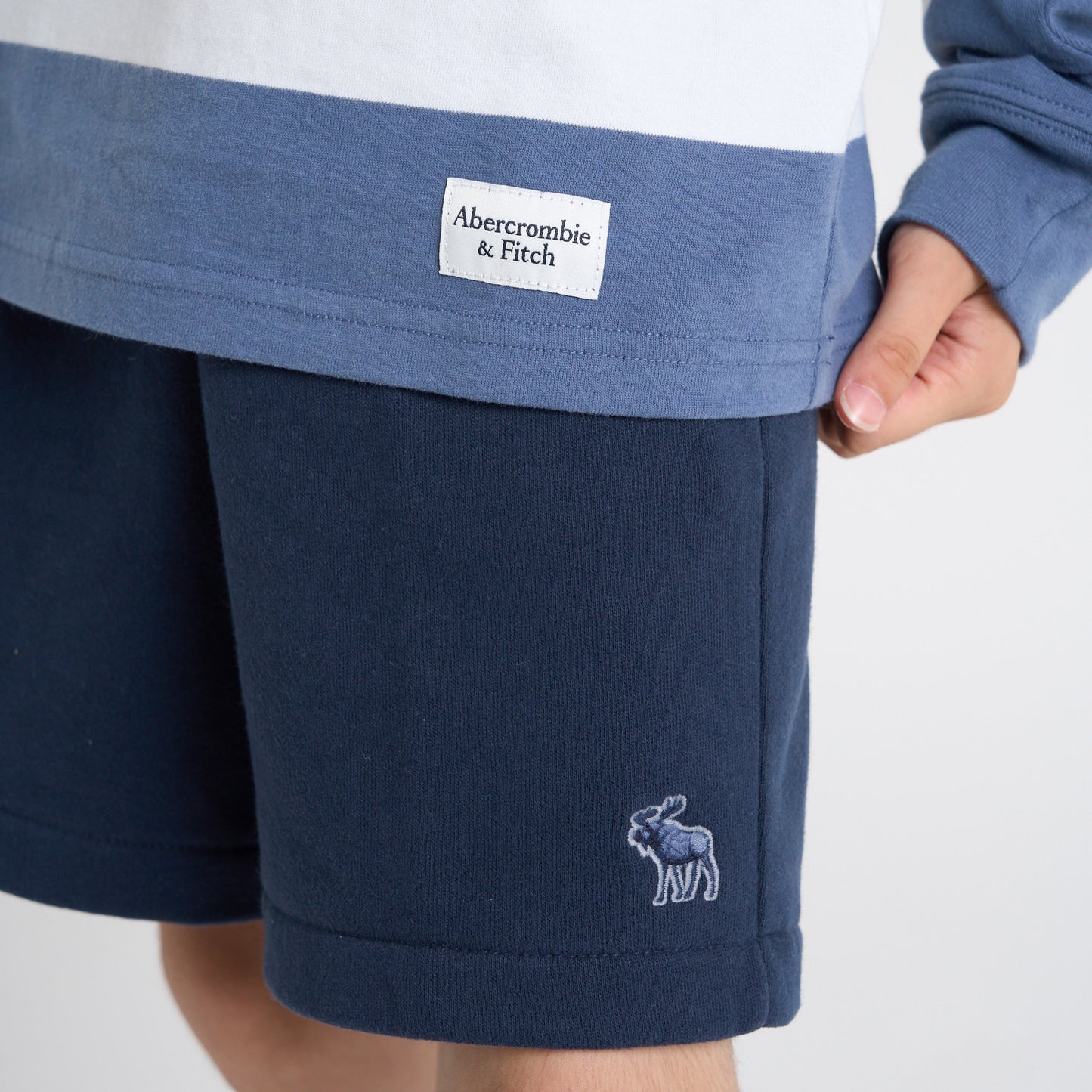 【110-170cm】 Tシャツ A&F(アバクロンビー&フィッチ) AFB LONG SLEEVE RUGBY POLO