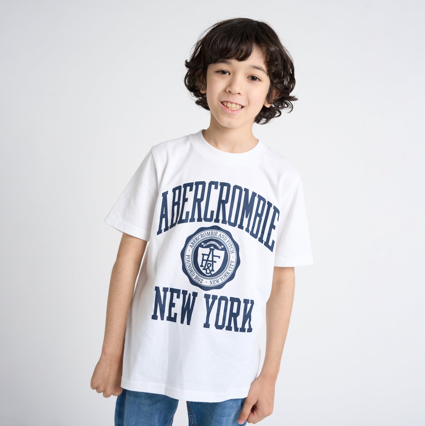 【110-170cm】 Tシャツ A&F(アバクロンビー&フィッチ) AFB IVY LEAGUE TEE