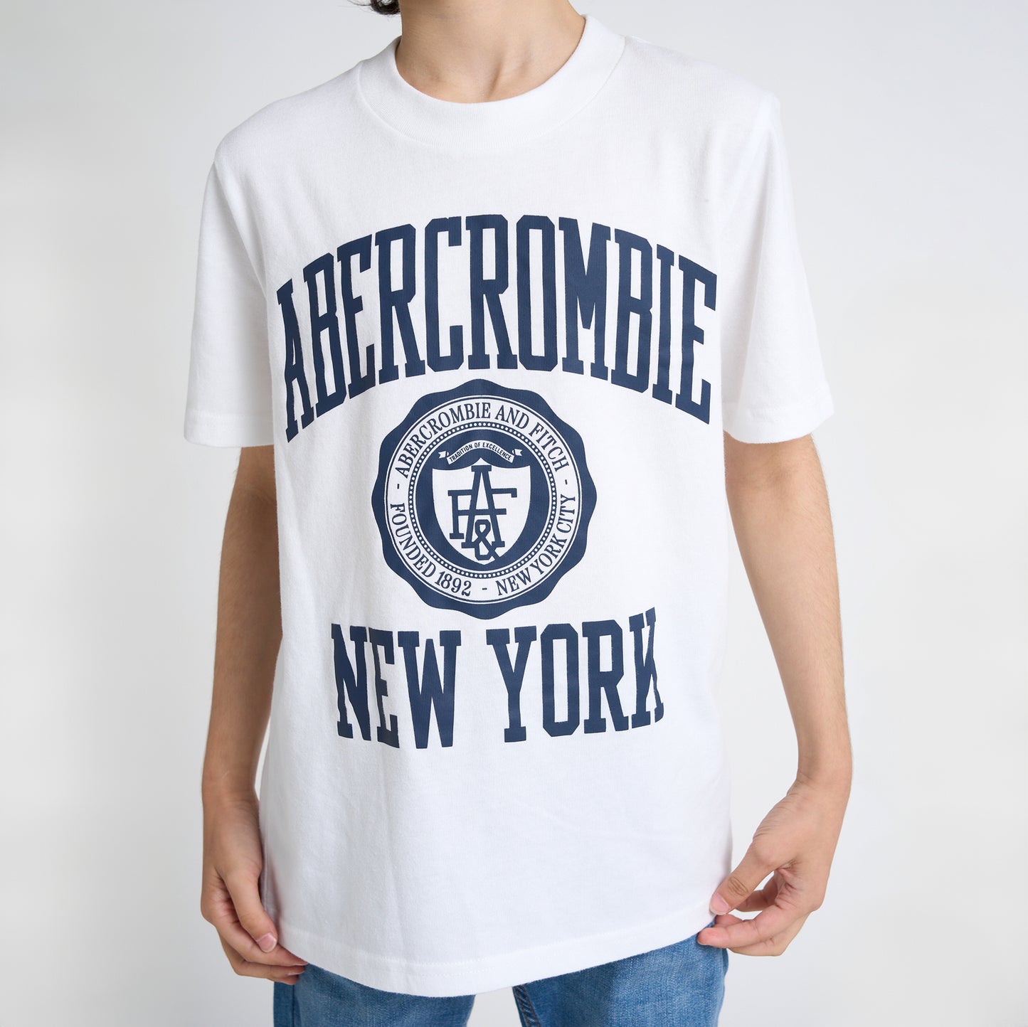 【110-170cm】 Tシャツ A&F(アバクロンビー&フィッチ) AFB IVY LEAGUE TEE