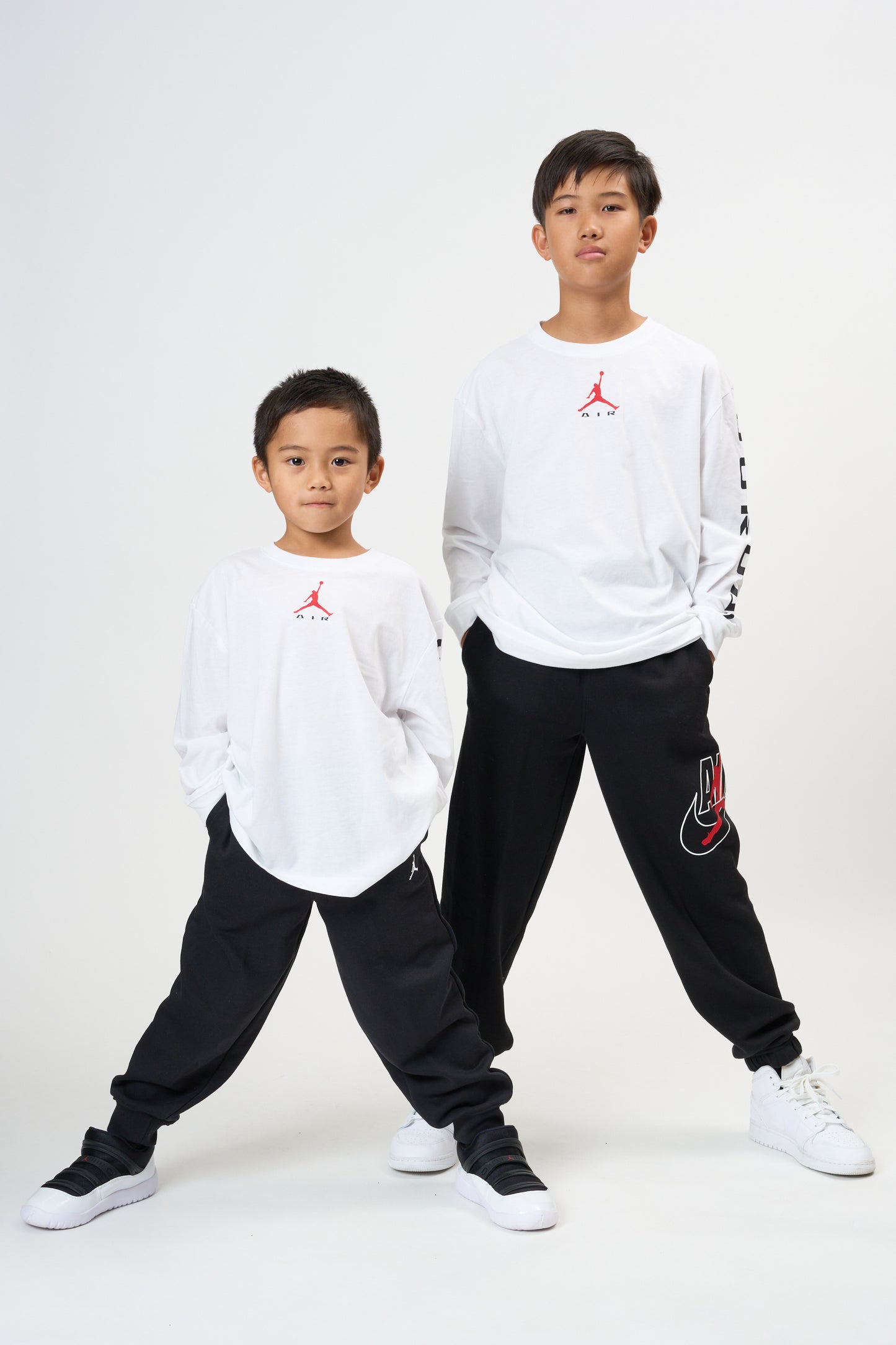 キッズ(105-120cm) JORDAN(ジョーダン) 長袖Tシャツ JDB MJ AIR HBR LS SHIRT
