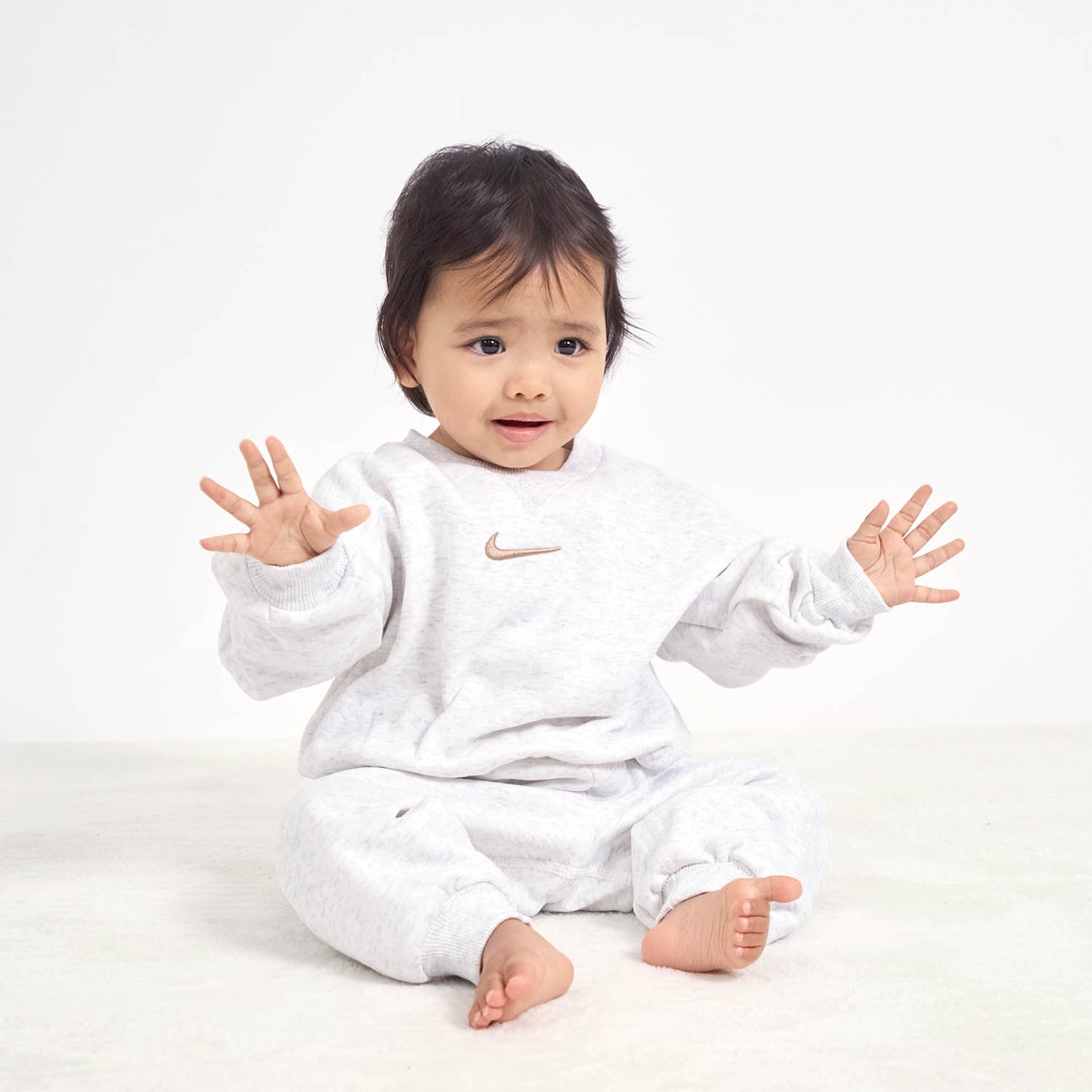 ベビー(80-90cm) セット商品 NIKE(ナイキ) NKN ESSENTIAL FLEECE CREW SET