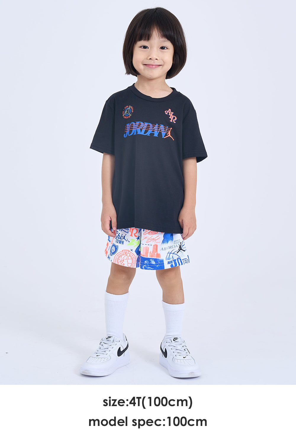 トドラー(90-100cm) JORDAN(ジョーダン) セットアップ JDB JRDN SPORTS CLUB SHORT SET