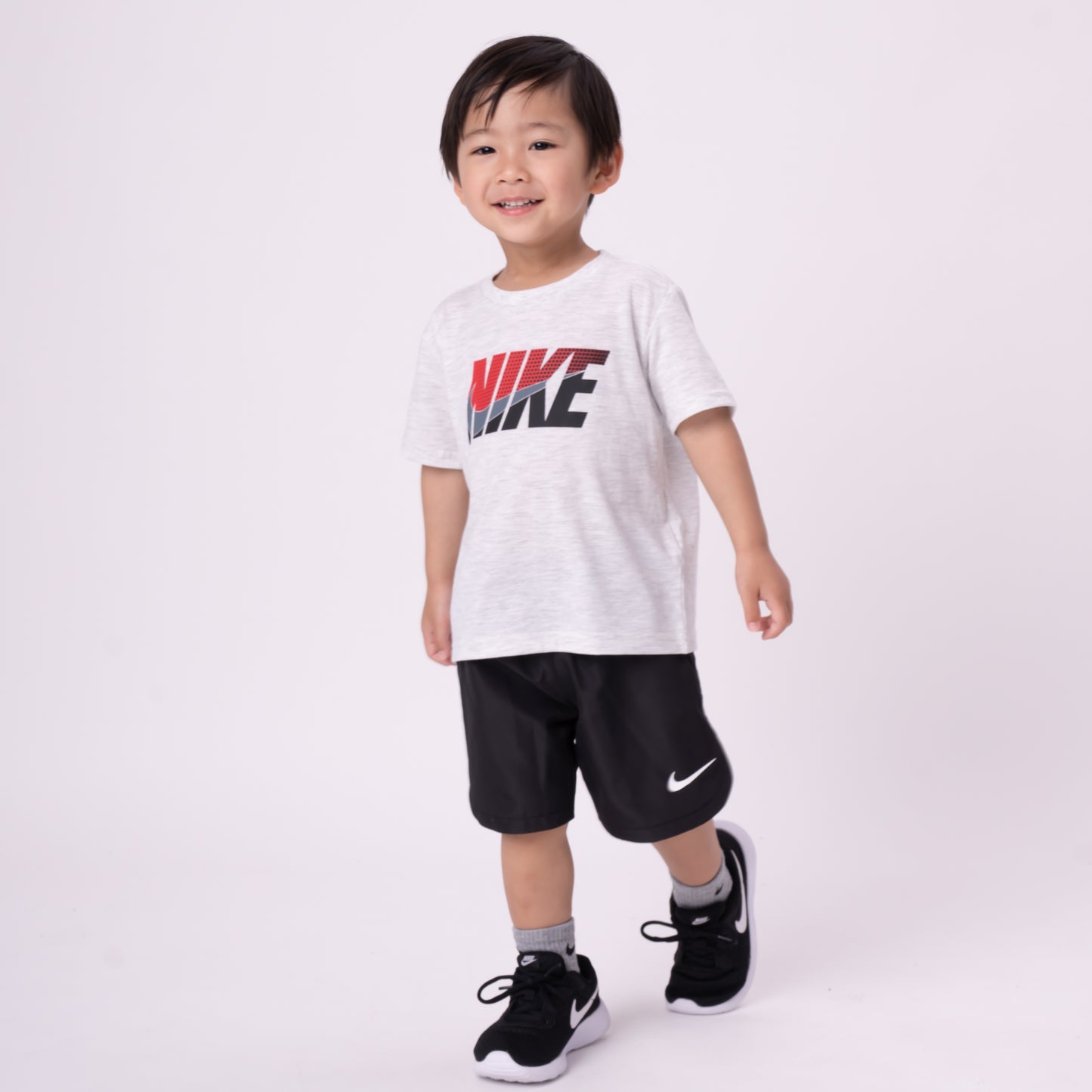 トドラー(90-100cm) NIKE(ナイキ) セットアップ NKB B NK WOVEN SHORT SET