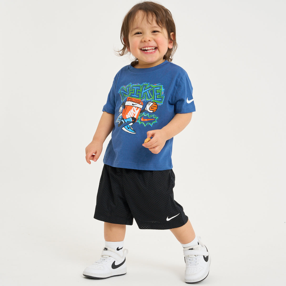 トドラー(90-100cm) NIKE(ナイキ) 半袖Tシャツ NKB CHALKY BOXY BBALL TEE