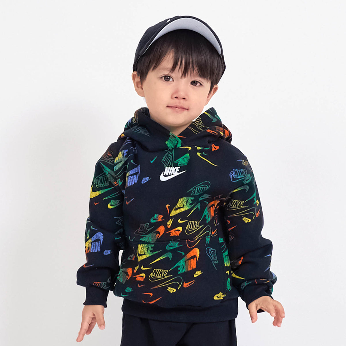 トドラー(90-100cm) トレーナー/パーカー NIKE(ナイキ) NKB B NSW AOP REVEAL PO