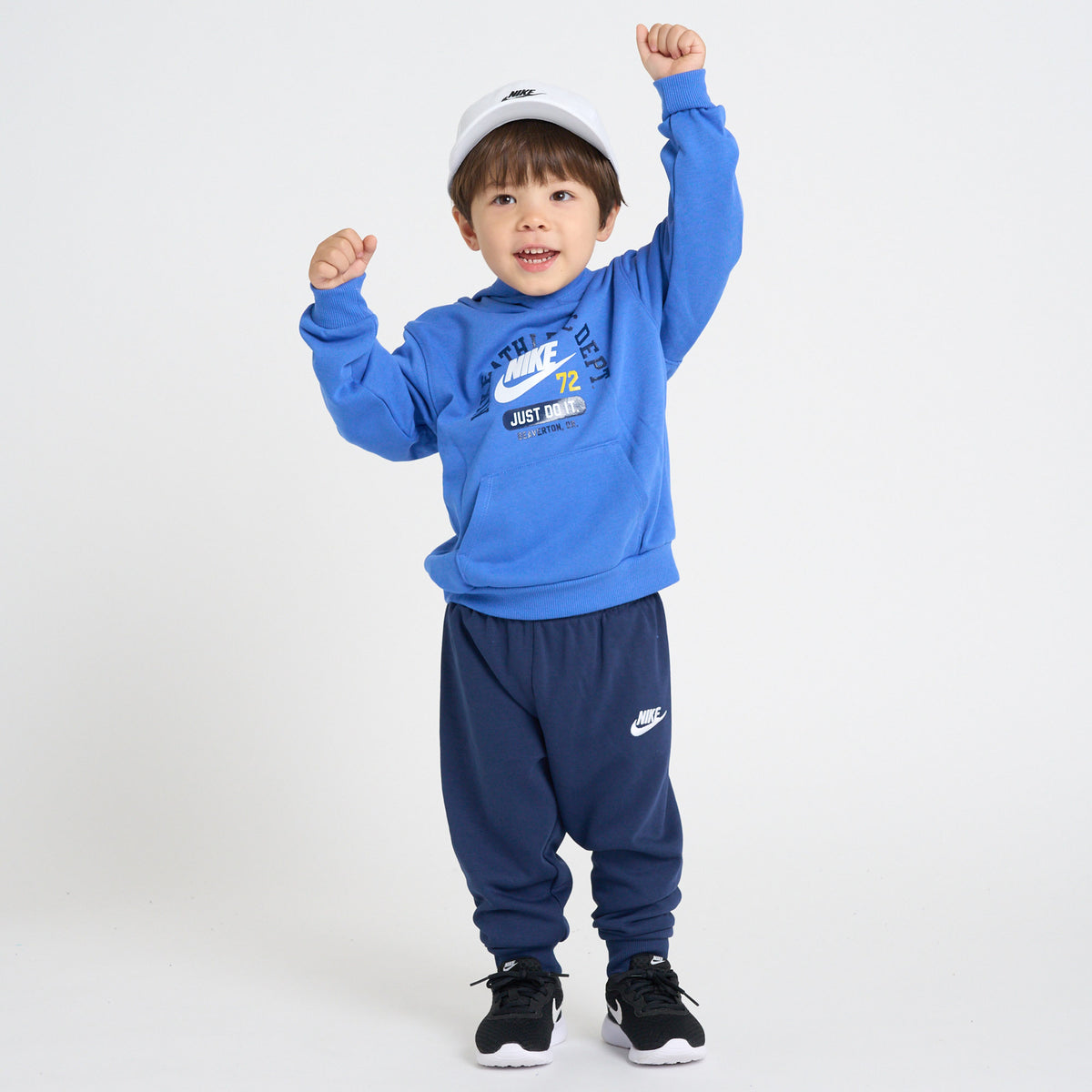 トドラー(90-100cm) セット商品 NIKE(ナイキ) NKB B NSW P.E. FT PO PANT SET