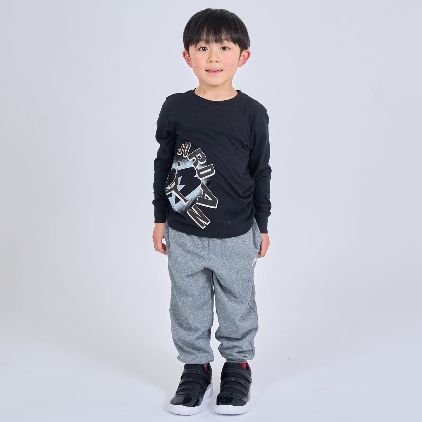 キッズ(105-120cm) Tシャツ JORDAN(ジョーダン) JDB THE STARTER LS TEE