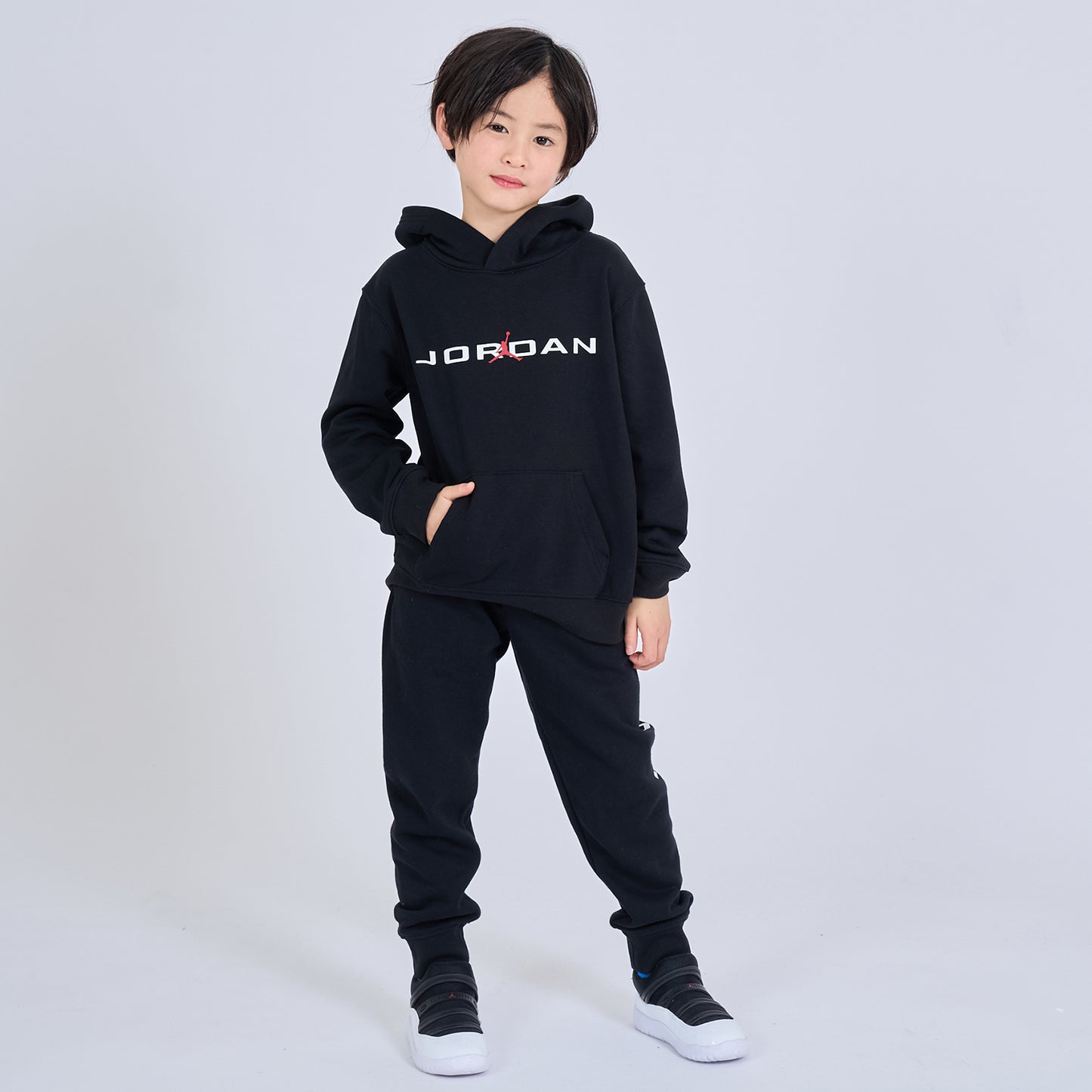 キッズ(105-120cm) パンツ JORDAN(ジョーダン) JDB MJ BASELINE FT PANT