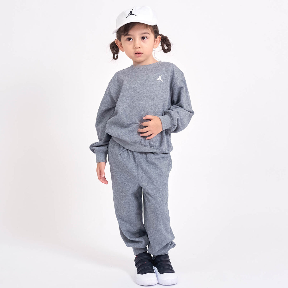 キッズ(105-120cm) トレーナー/パーカー JORDAN(ジョーダン) JDN MJ BRKLN FT CREW