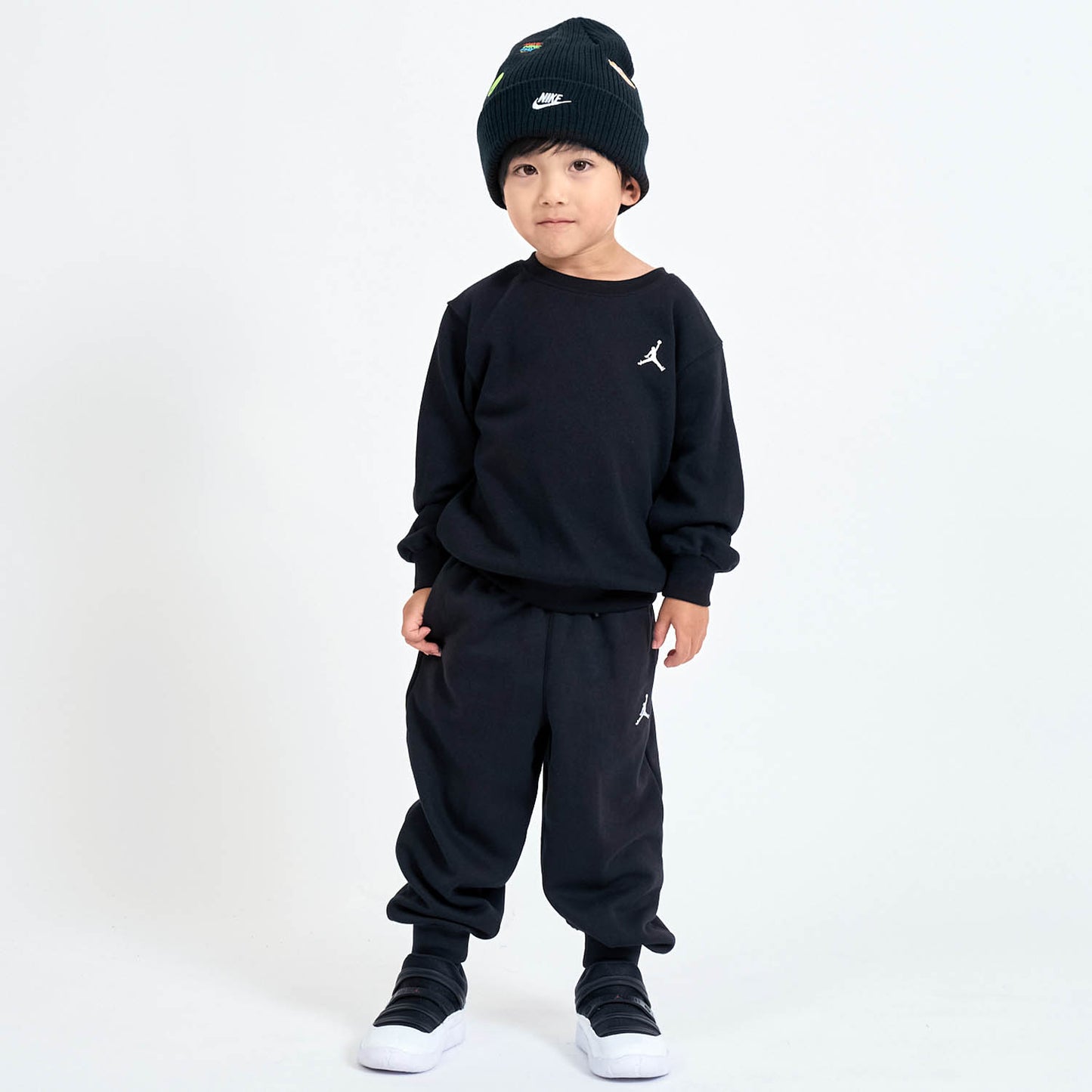 キッズ(105-120cm) トレーナー/パーカー JORDAN(ジョーダン) JDN MJ BRKLN FT CREW