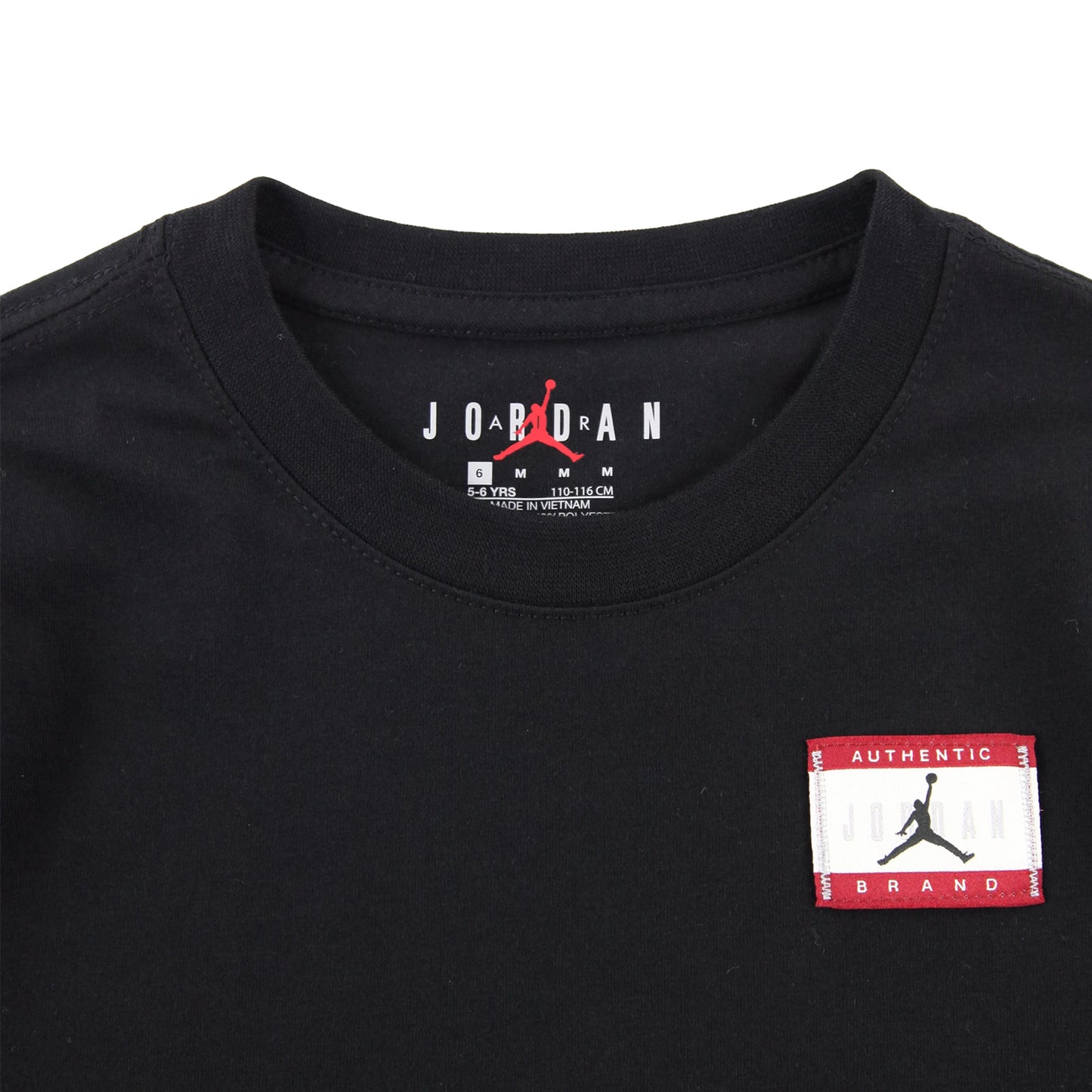 キッズ(105-120cm) Tシャツ JORDAN(ジョーダン) JDB AJB LABEL LS-TEE
