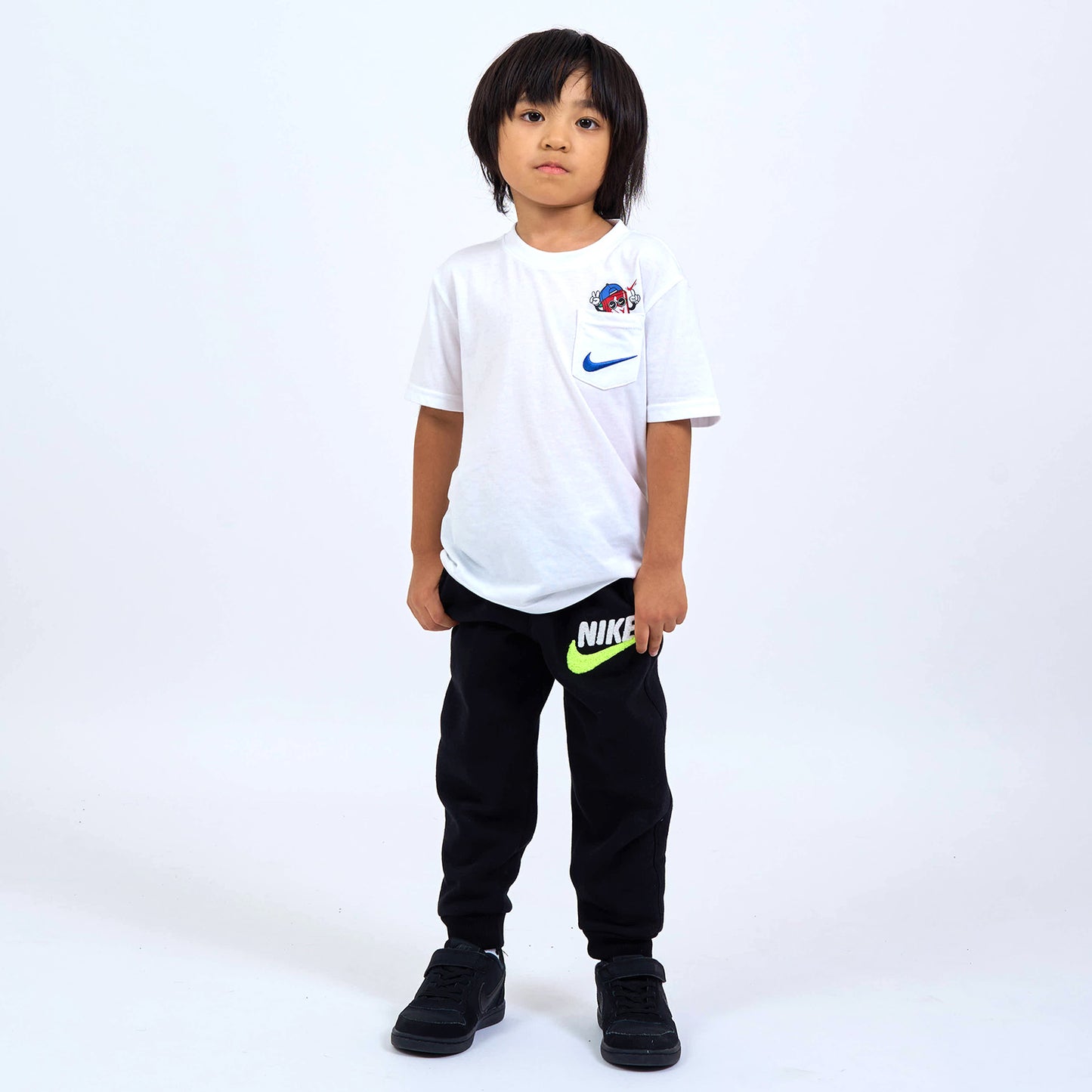 キッズ(105-120cm) Tシャツ NIKE(ナイキ) NKB PEACE BOXY SS TEE
