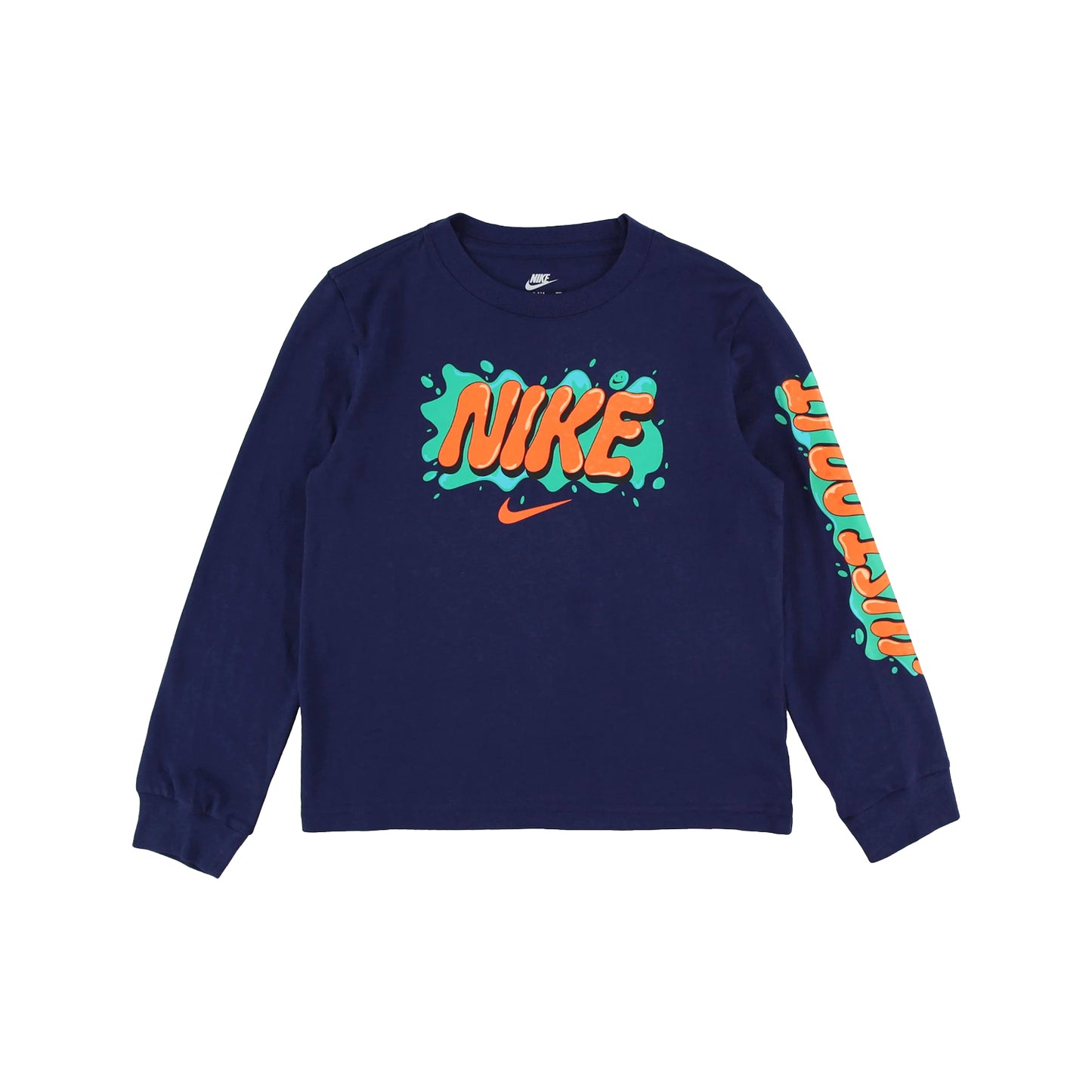 キッズ(105-120cm) Tシャツ NIKE(ナイキ) NKB NIKE SLIME LS TEE