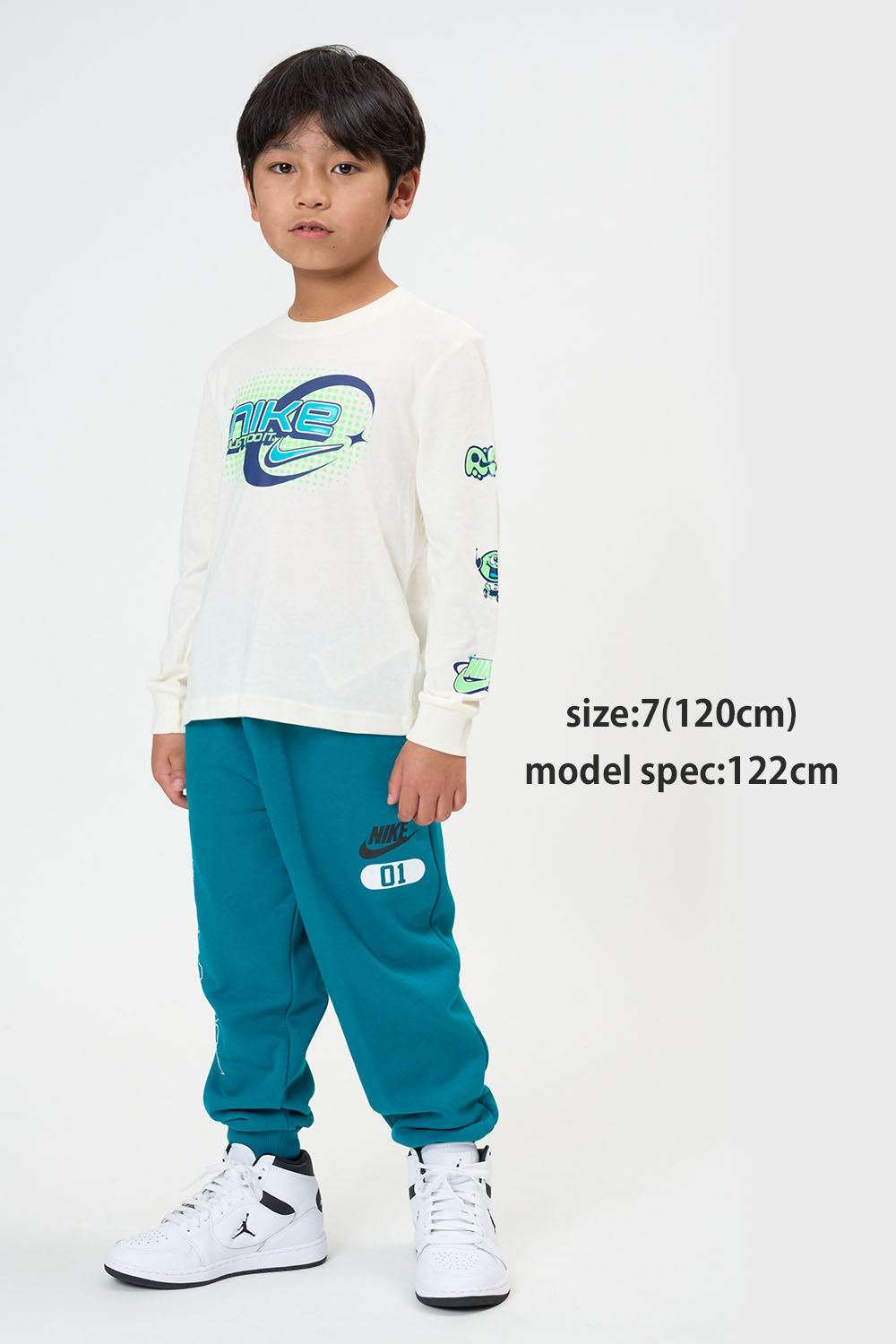 キッズ(105-120cm) NIKE(ナイキ) 長袖Tシャツ NKB Y2K NIKE STAR