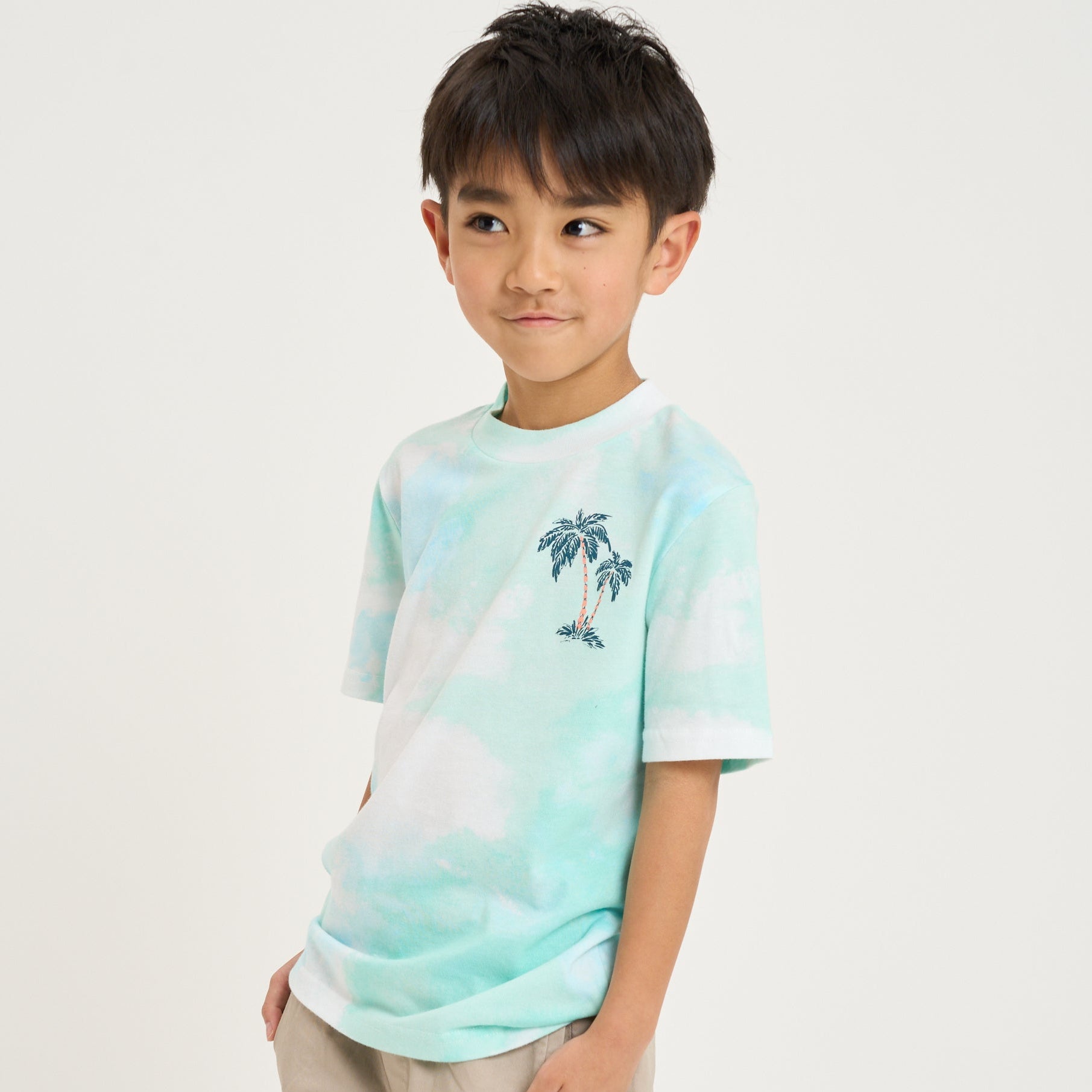 110-170cm】 A&F(アバクロンビー&フィッチ) 半袖Tシャツ AFB PALM 