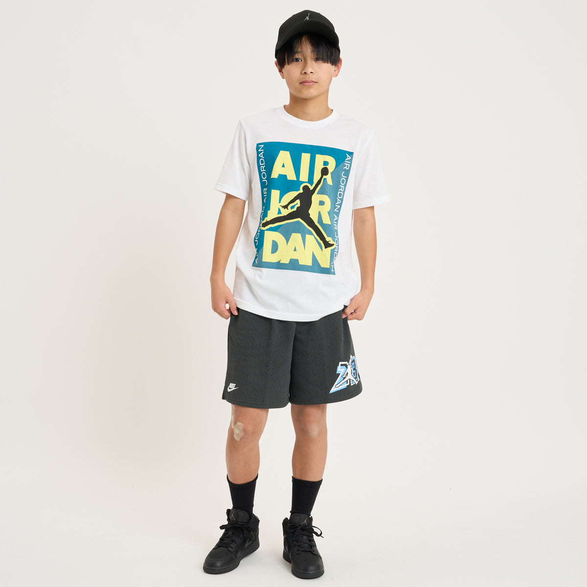 ジュニア(130-170cm) JORDAN(ジョーダン) 半袖Tシャツ JDB HBR CITY TEE