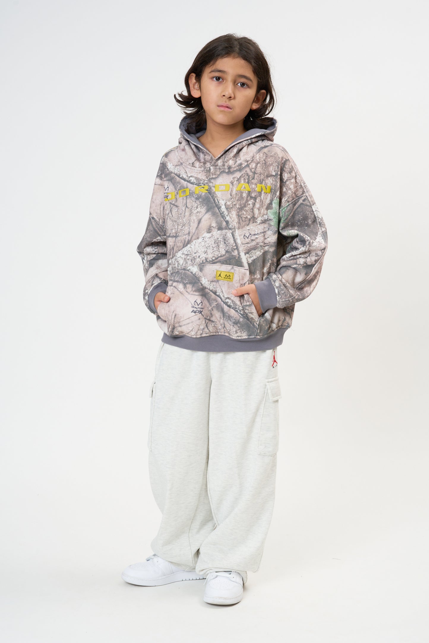 ジュニア(130-170cm) JORDAN(ジョーダン) パーカー JDB MJ BRK RLT SSNL FLC PO