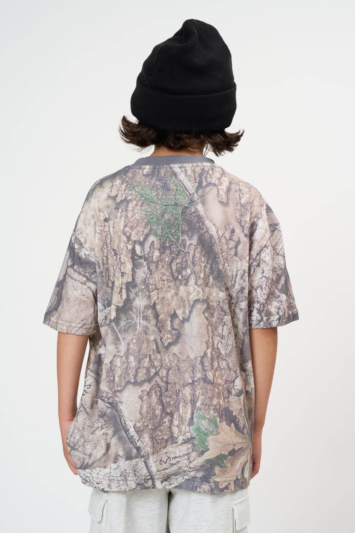 ジュニア(130-170cm) JORDAN(ジョーダン) 半袖Tシャツ JDB MJ BK REAL TREE AOP TEE