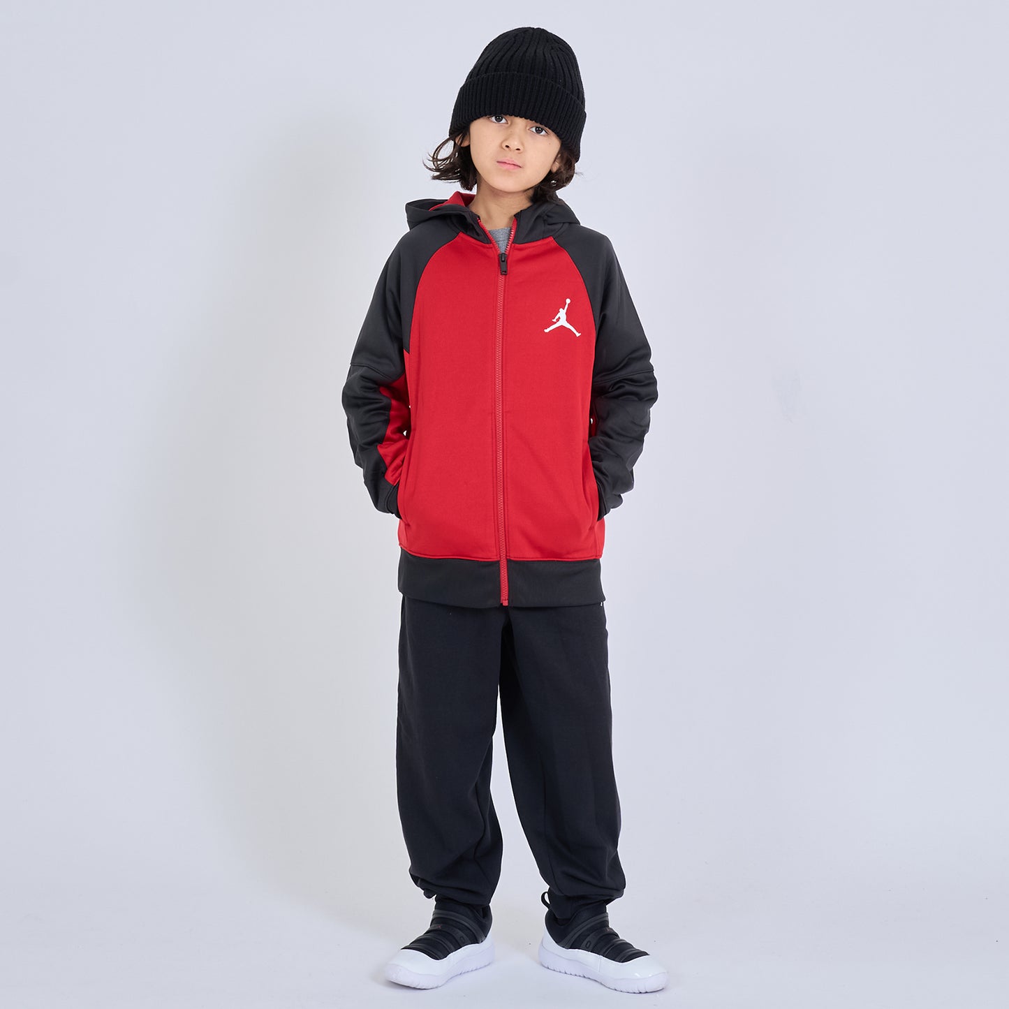 ジュニア(130-170cm) アウター JORDAN(ジョーダン) JDB JUMPMAN BIG SPRT THERMA FZ