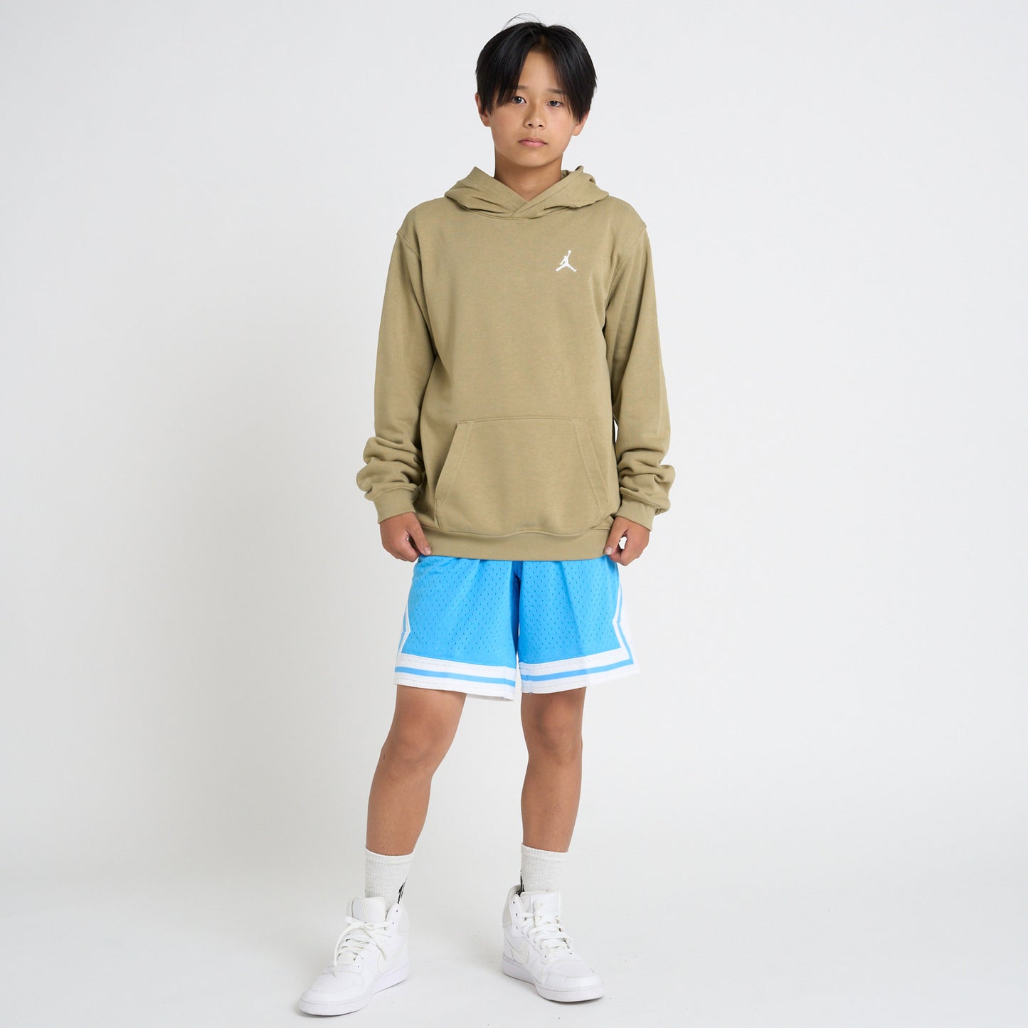ジュニア(130-170cm) トレーナー/パーカー JORDAN(ジョーダン) JDB MJ BRKLN FT PO HOODIE