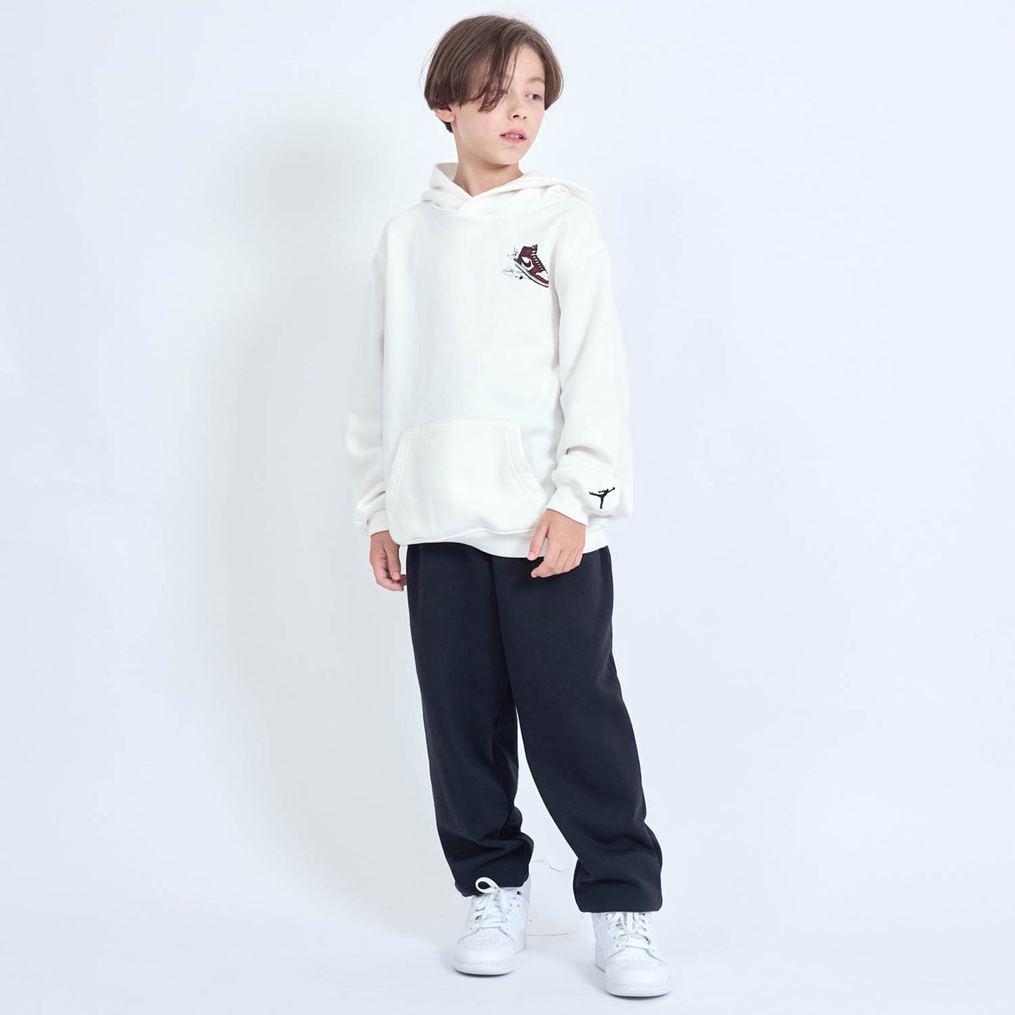 ジュニア(130-170cm) トレーナー/パーカー JORDAN(ジョーダン) JDB AIR JORDAN HAS LANDED PO