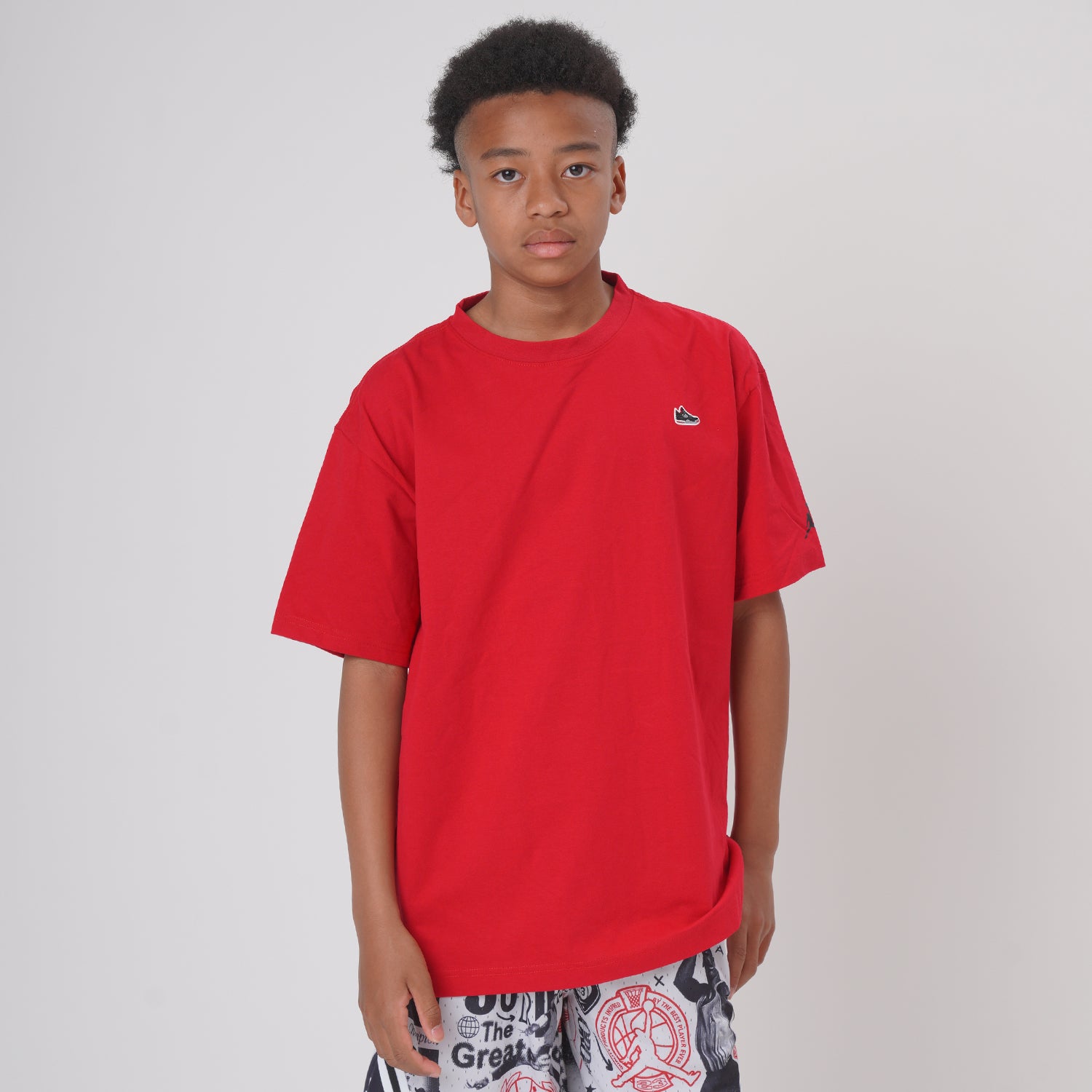 ジュニア(130-170cm) JORDAN(ジョーダン) 半袖Tシャツ JDB AJ4 PATCH