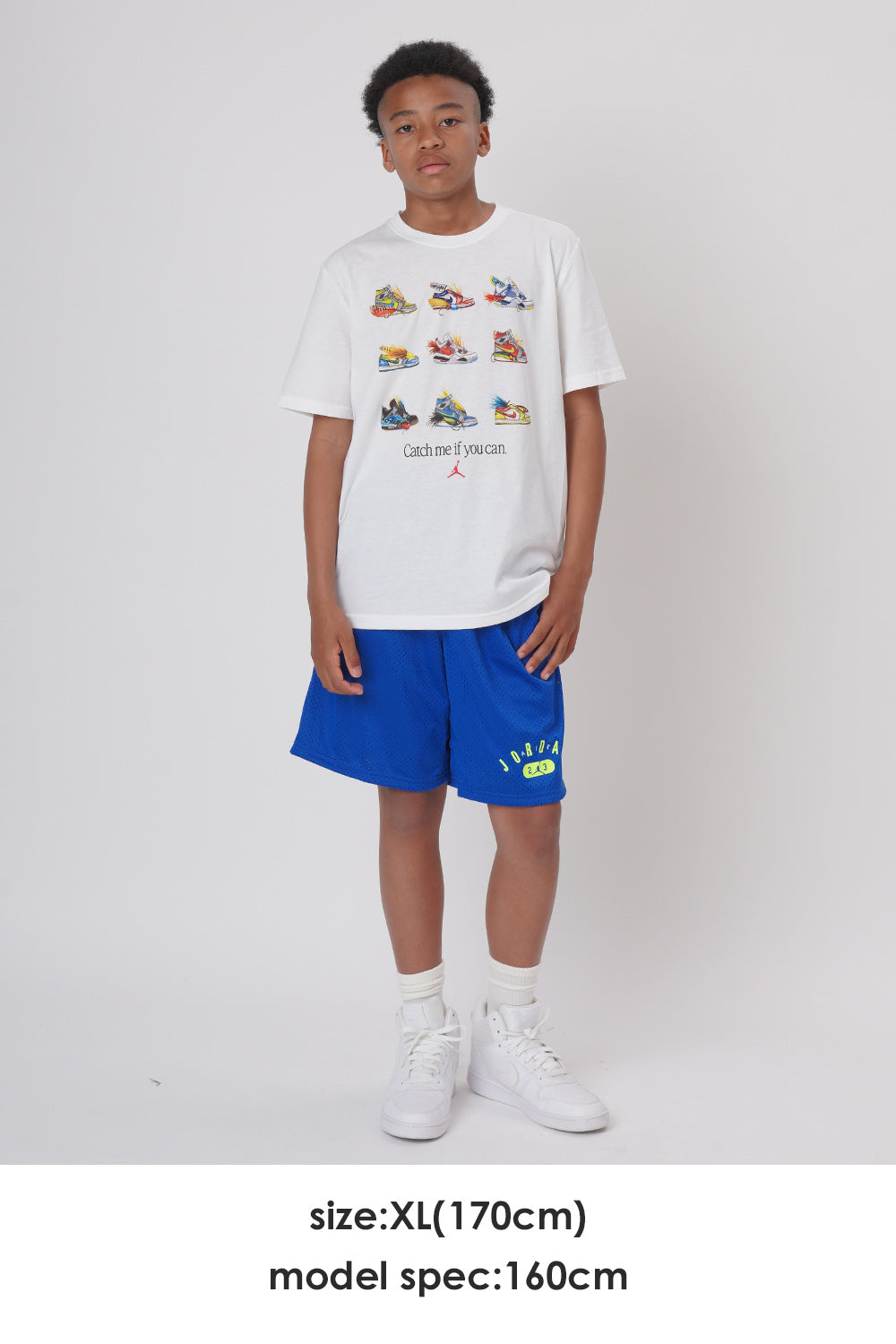 ジュニア(130-170cm) JORDAN(ジョーダン) ハーフパンツ JDB MJ 23 SPORT SHORT
