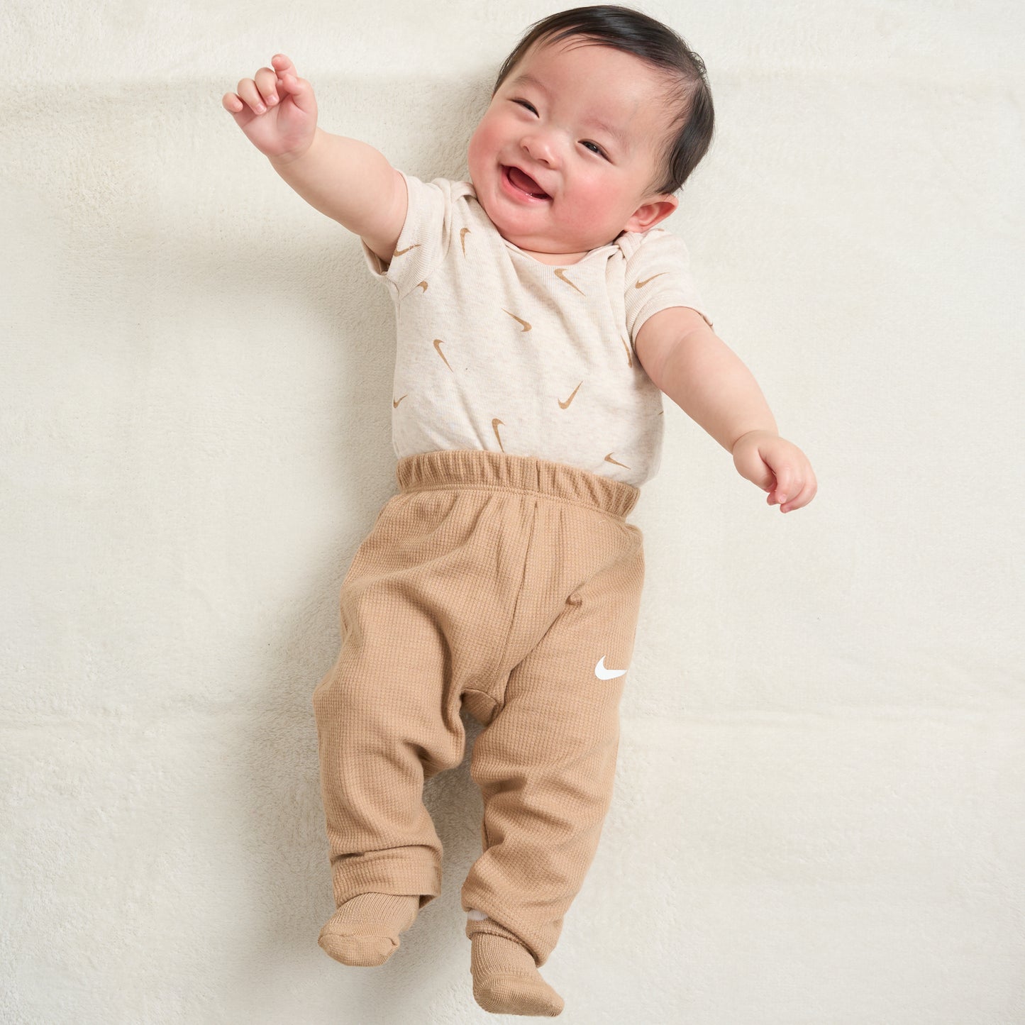 ベビー(65-80cm) セット商品 NIKE(ナイキ) NHN 3PK BODYSUIT & WAFFLE PANT