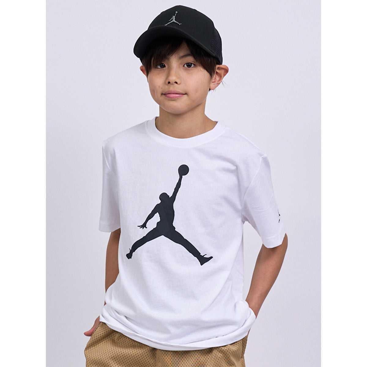 ジュニア(130-170cm) Tシャツ JORDAN(ジョーダン) JDB S/S JUMPMAN TEE