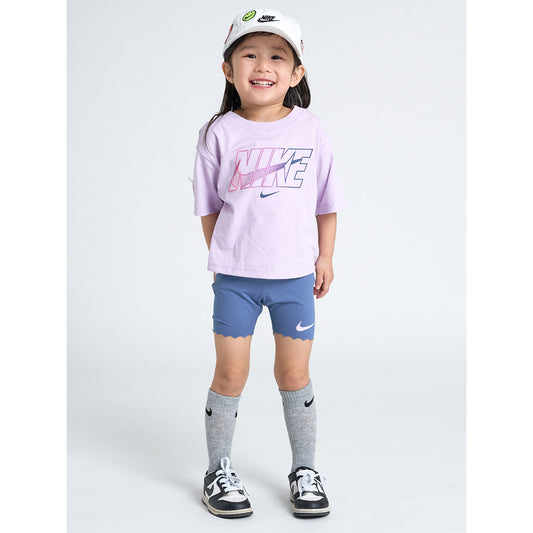 キッズ(105-120cm) セット商品 NIKE(ナイキ) NKG SWOOSH MOTION BIKE SHORT S